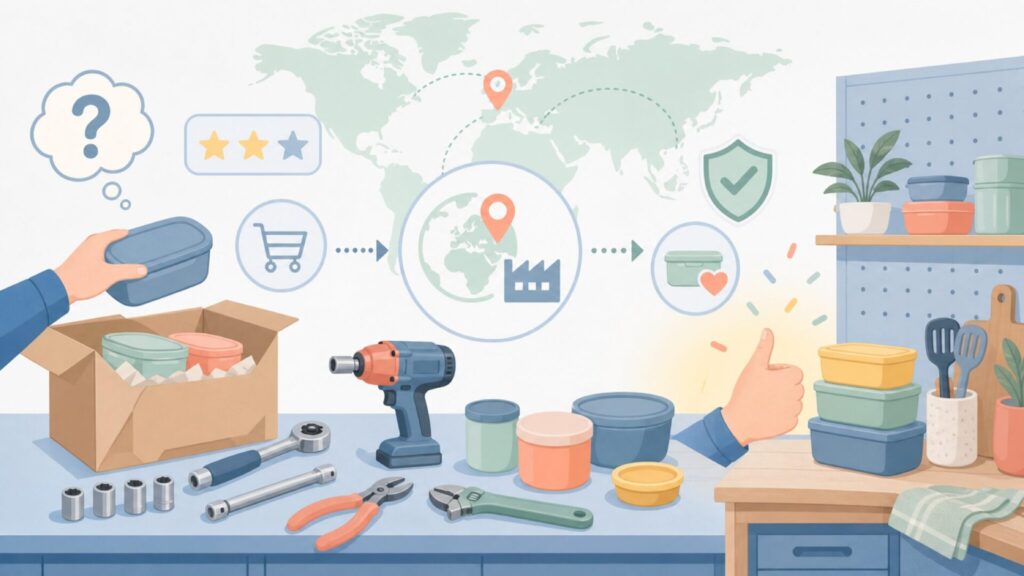 Mepalはどこの国？オランダ発ロスティメパルの実力と選び方の要点を表すイラスト