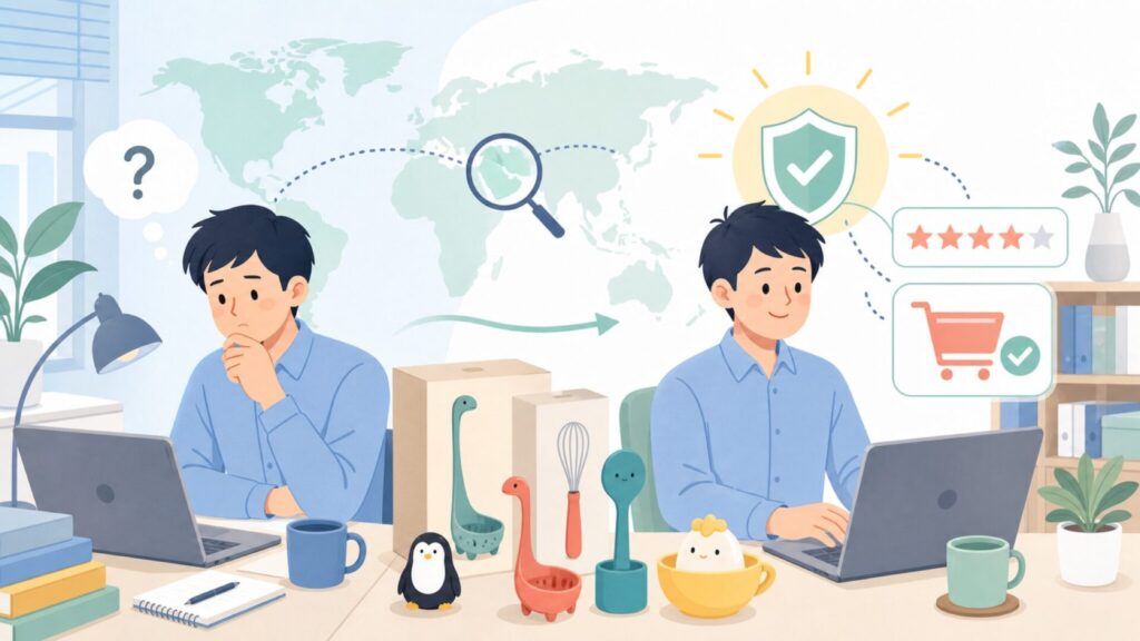 OTOTOはどこの国のブランド？イスラエル発のかわいいキッチン雑貨を徹底解説の要点を表すイラスト