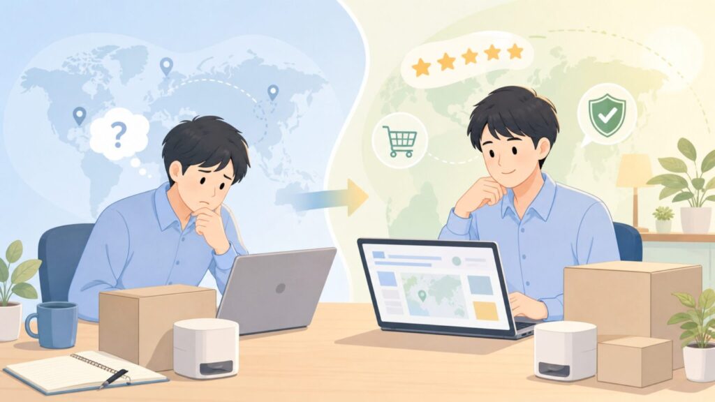 PETLIBROはどこの国のブランド？安心して使える理由を解説の要点を表すイラスト
