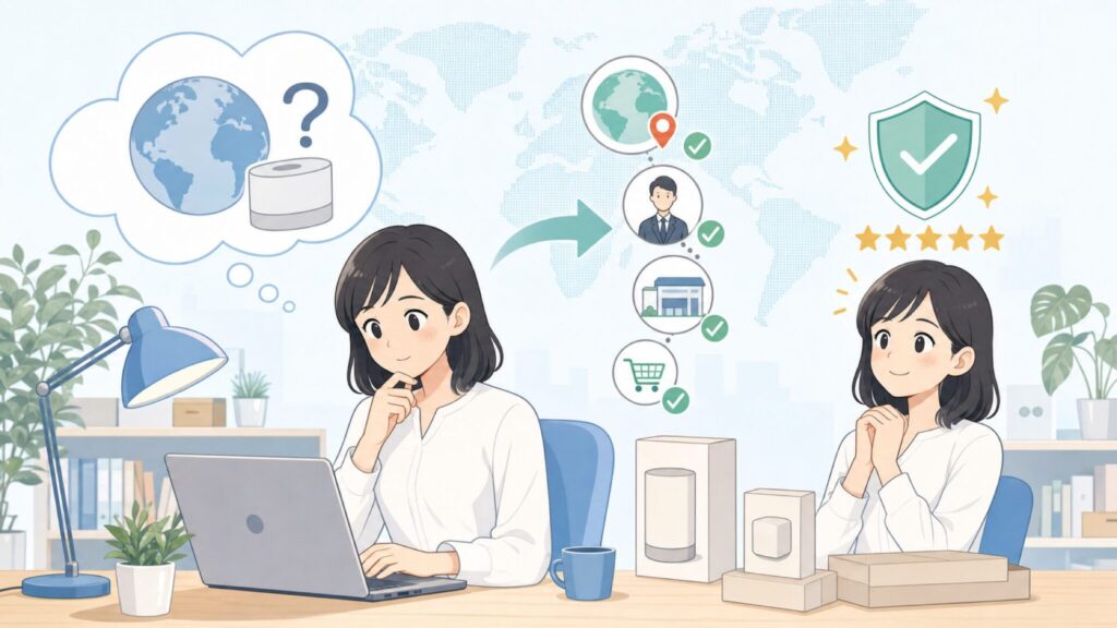 RSVP Internationalはどこの国？購入前に知りたい運営元と安心取扱店ガイドの要点を表す