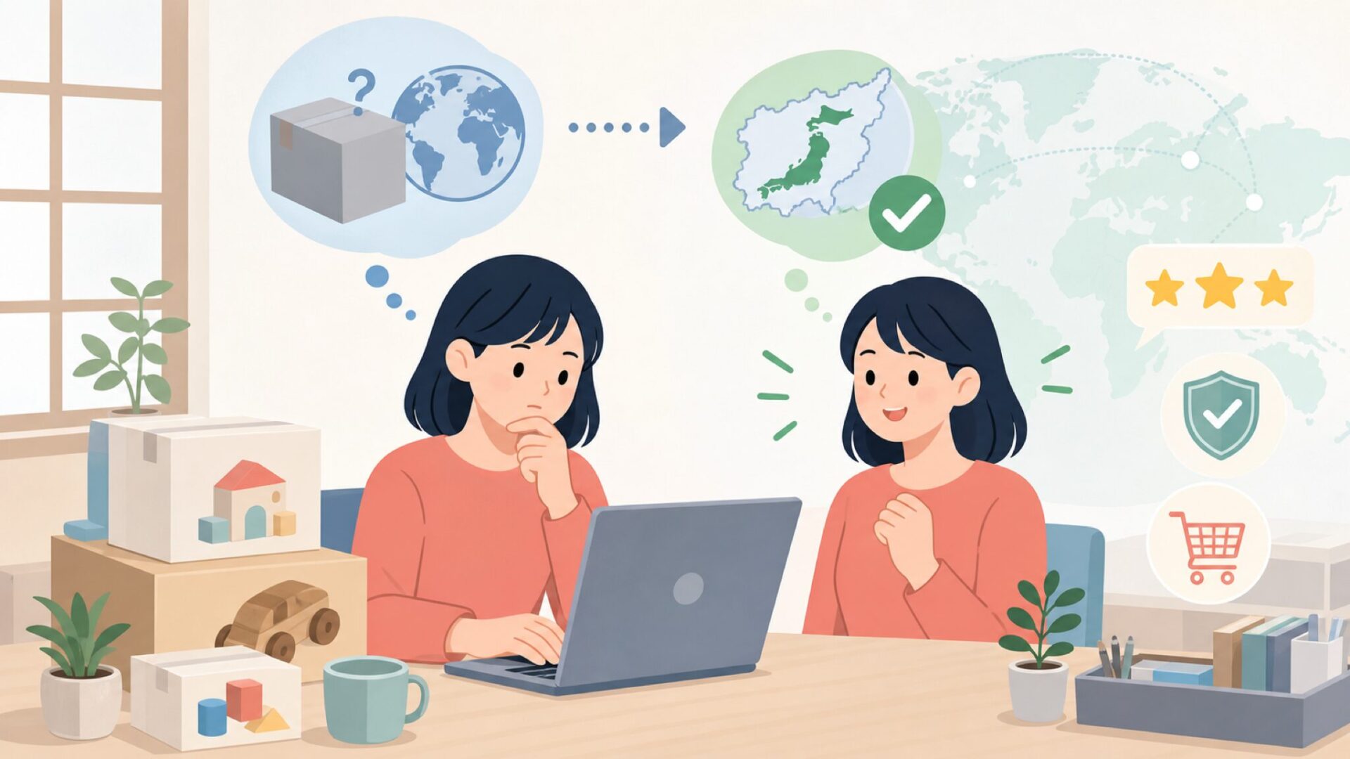 Clementoniはどこの国？イタリア発の知育玩具ブランドを徹底解説の要点を表すイラスト