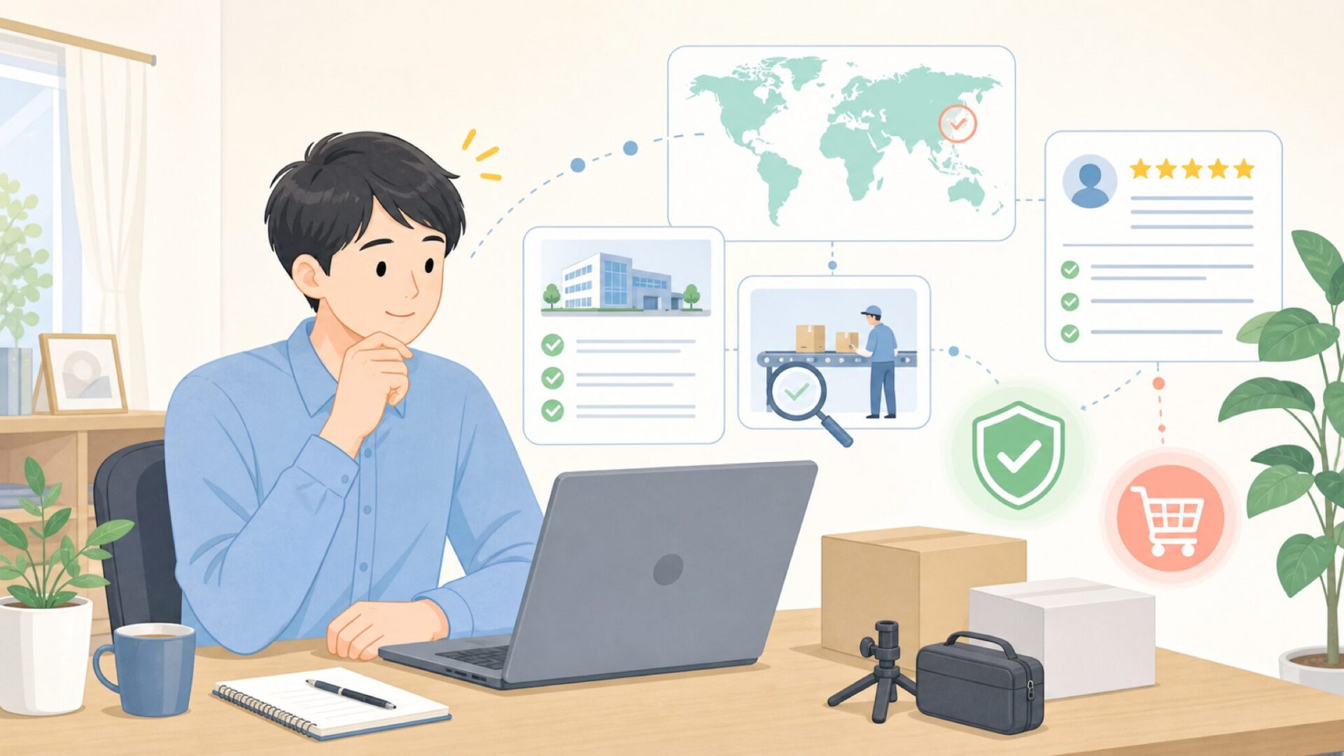 Smatreeはどこの国のブランド？出自・品質・レビュー信頼性を徹底検証の要点を表すイラスト