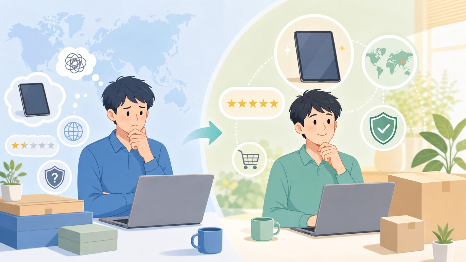 SVITOOはどこの国のメーカー？信頼性・スペック・評判を徹底調査の要点を表すイラスト