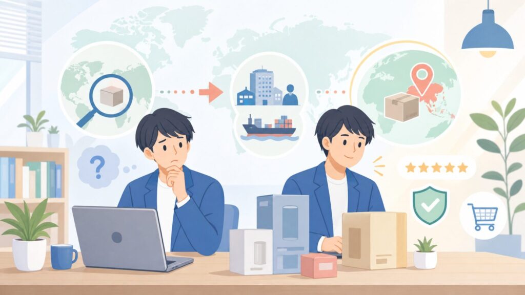 Gear4 Audioはどこの国？英国老舗ブランドの正体と現在地の要点を表すイラスト