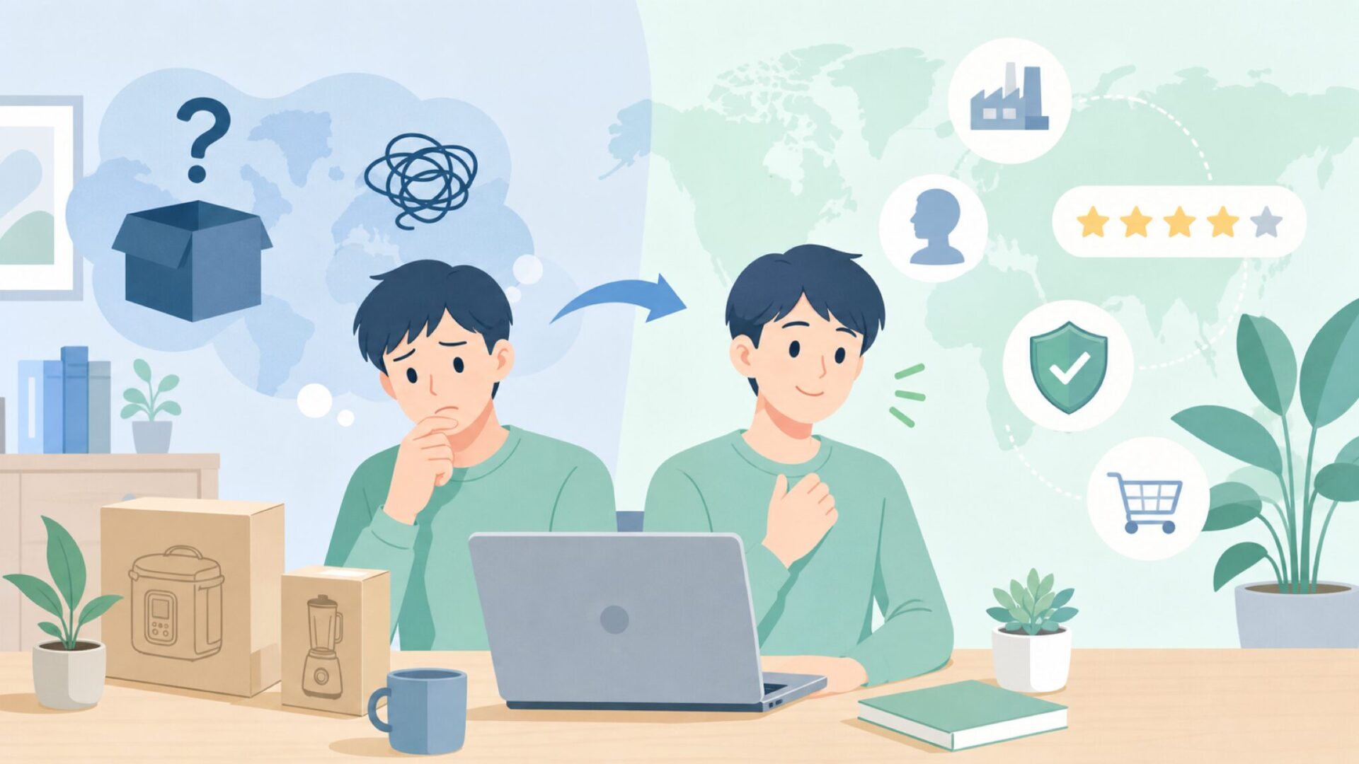 Bonsenkitchenはどこの国？怪しい噂と評判を正体ごと解説の要点を表すイラスト