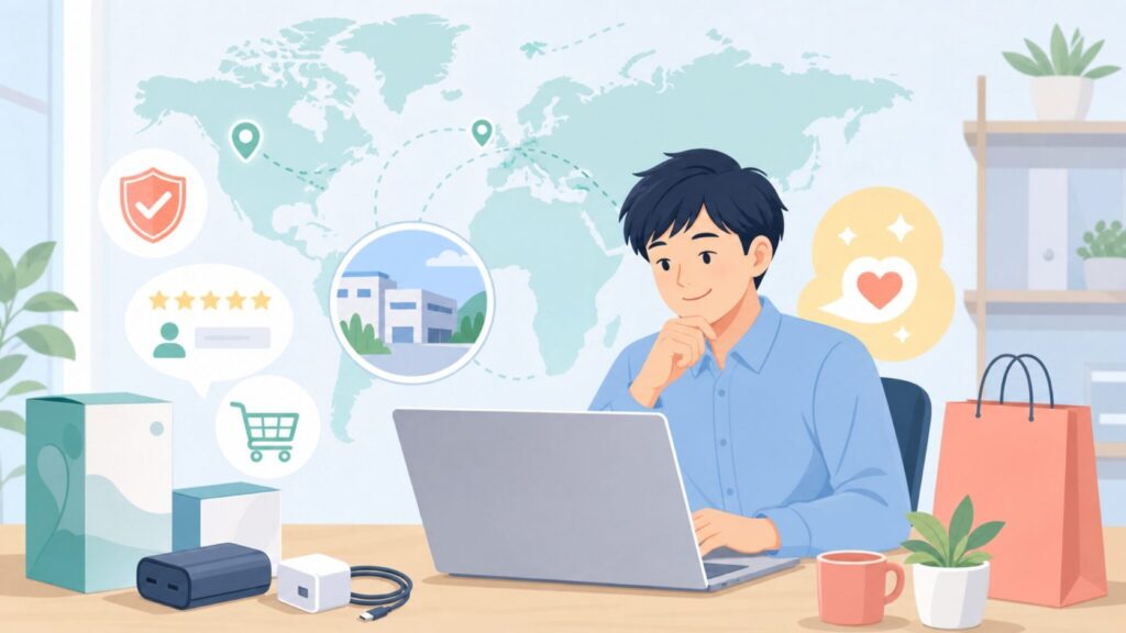 Kuulaaはどこの国のブランド？運営会社と安全性を徹底検証の要点を表すイラスト