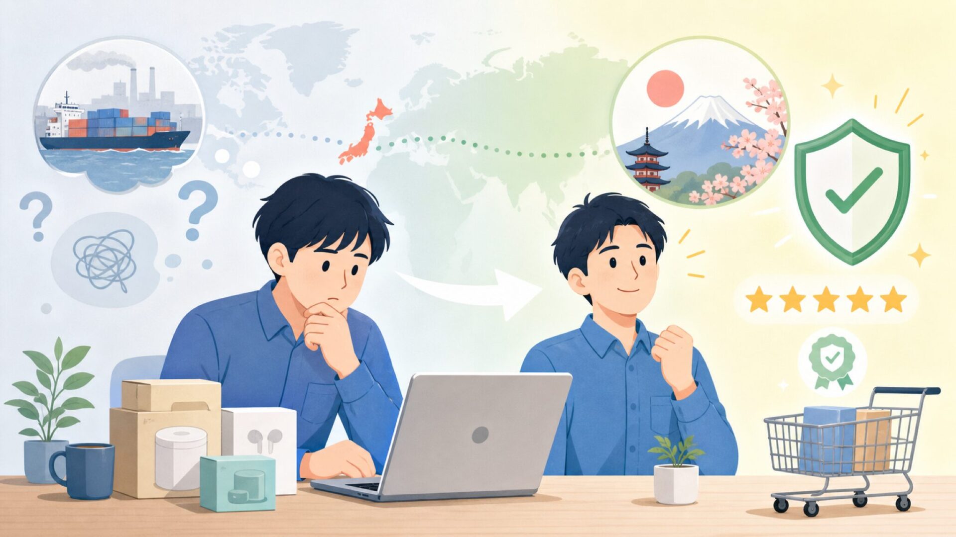 マクセルはどこの国のメーカー？日本企業である理由を歴史から解説の要点を表すイラスト