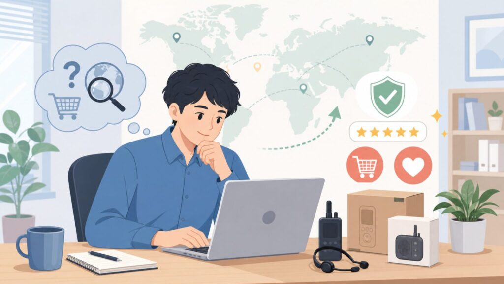 Retekessはどこの国のブランド?運営会社と安さの理由を解説の要点を表すイラスト