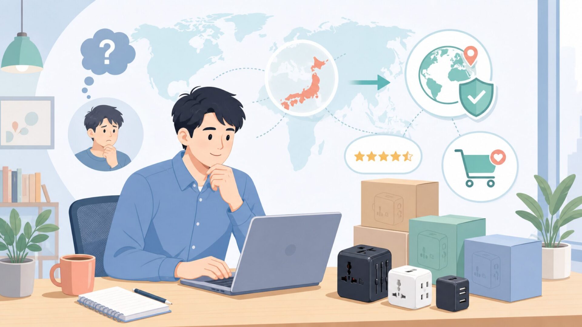 LENCENTはどこの国?運営会社と評判を徹底調査【正体がわかる】の要点を表すイラスト