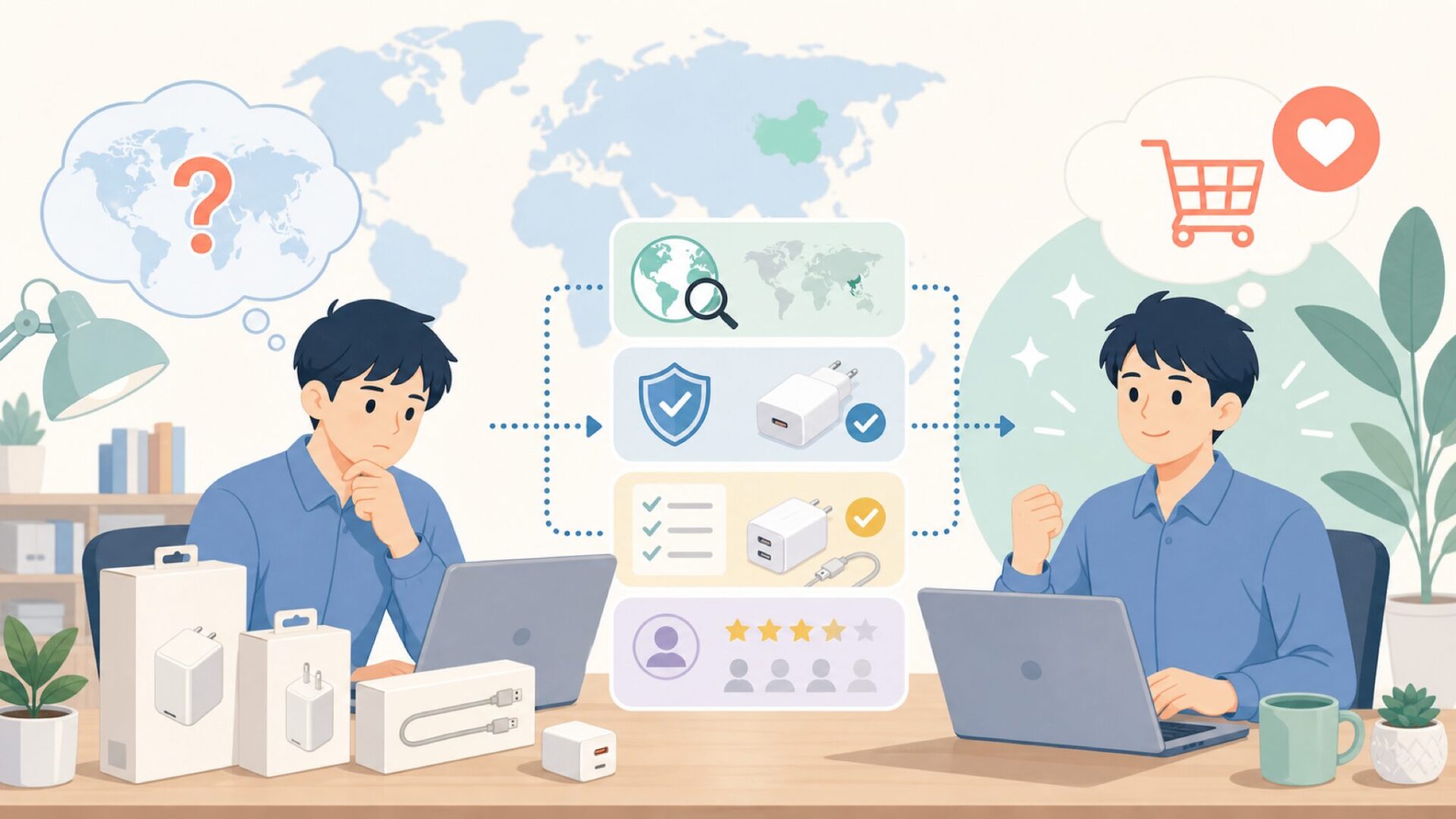 Toockiはどこの国？中国ブランドの素性と安全性を徹底解説の要点を表すイラスト
