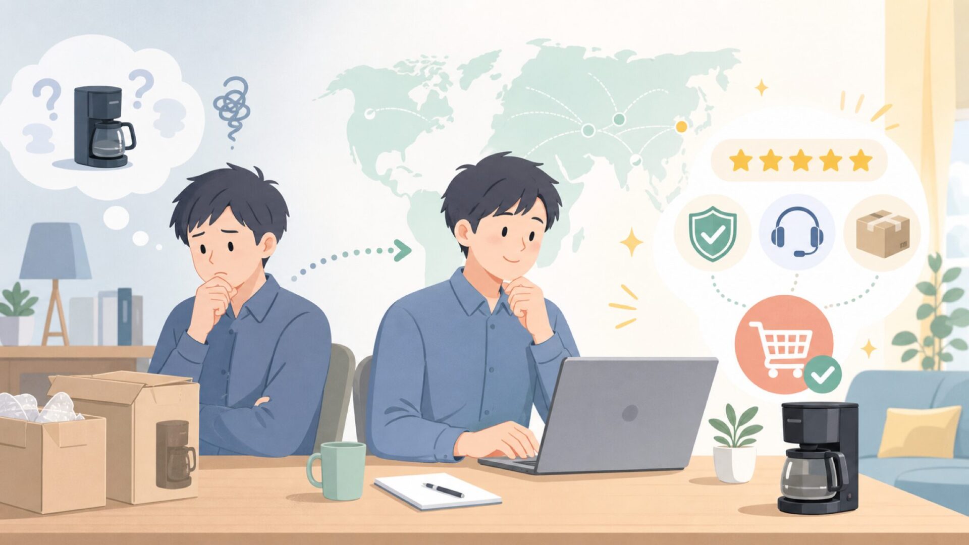 Yabanoはどこの国のブランド?中国製の安全性と口コミを徹底調査の要点を表すイラスト
