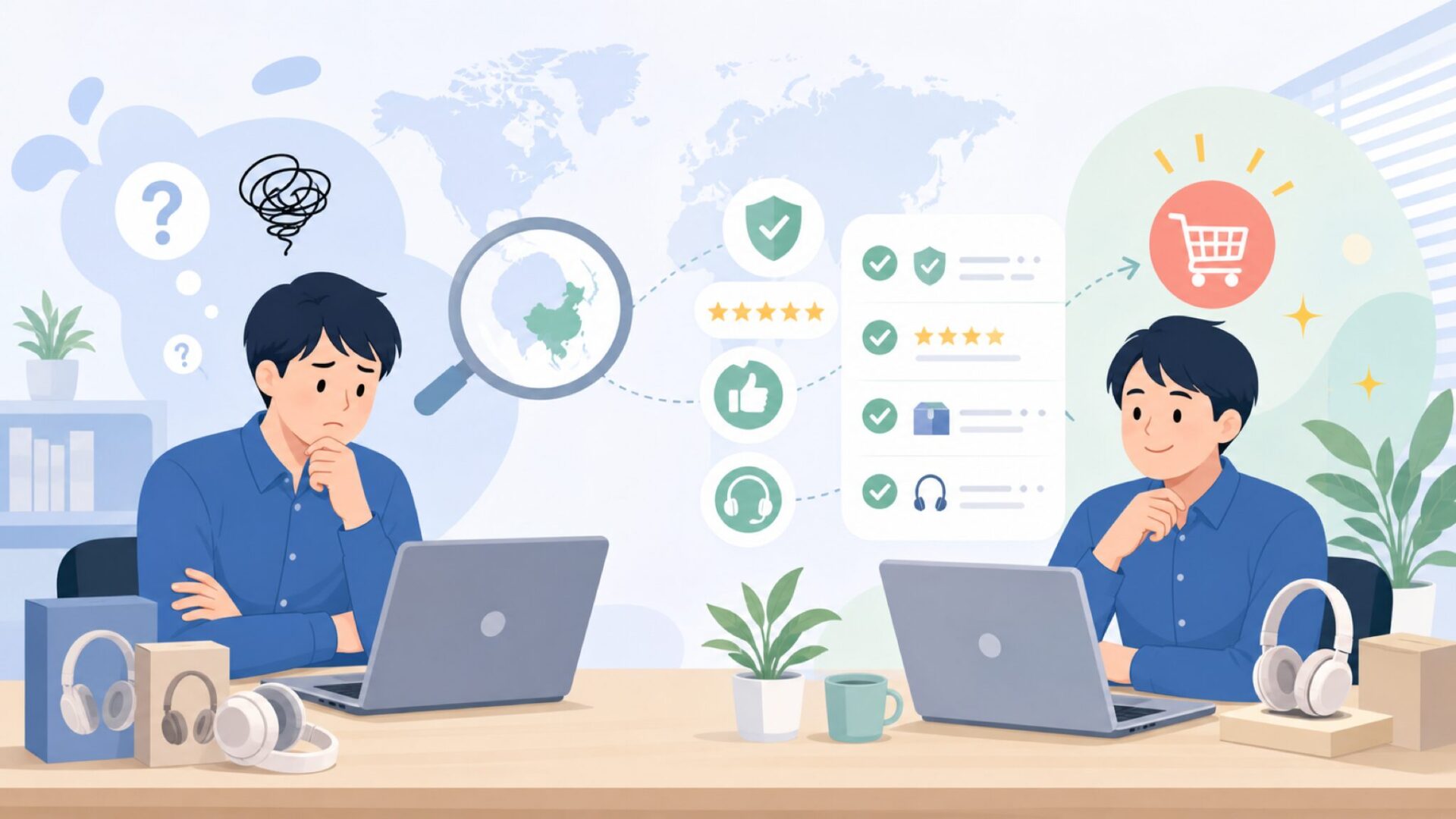 Picunはどこの国のブランド?中国製の安全性と品質を徹底解説の要点を表すイラスト