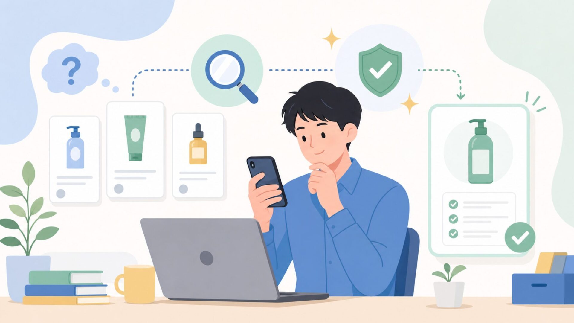 GooDeeはどこの国のブランド？まず結論からを表すイラスト