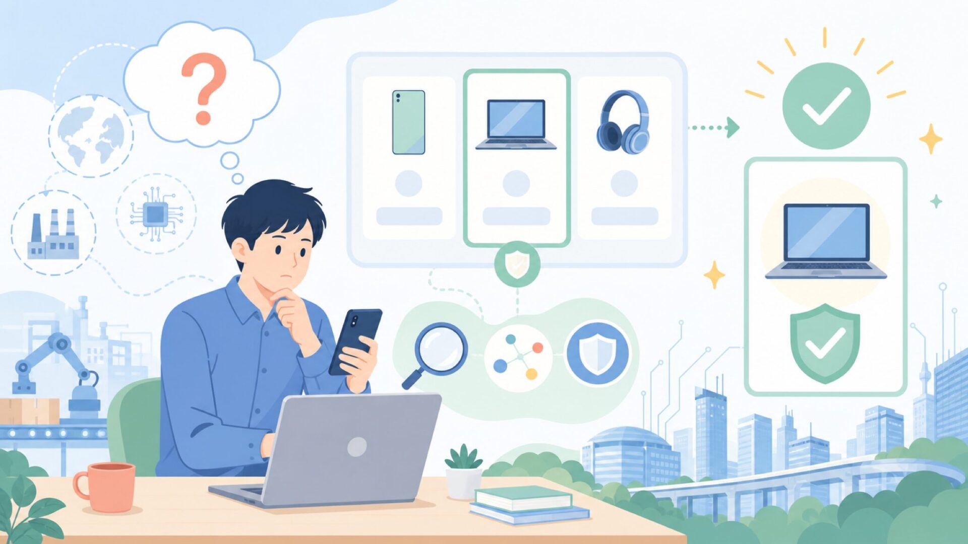 MiBOXERはどこの国のブランドか — まず結論からを表すイラスト