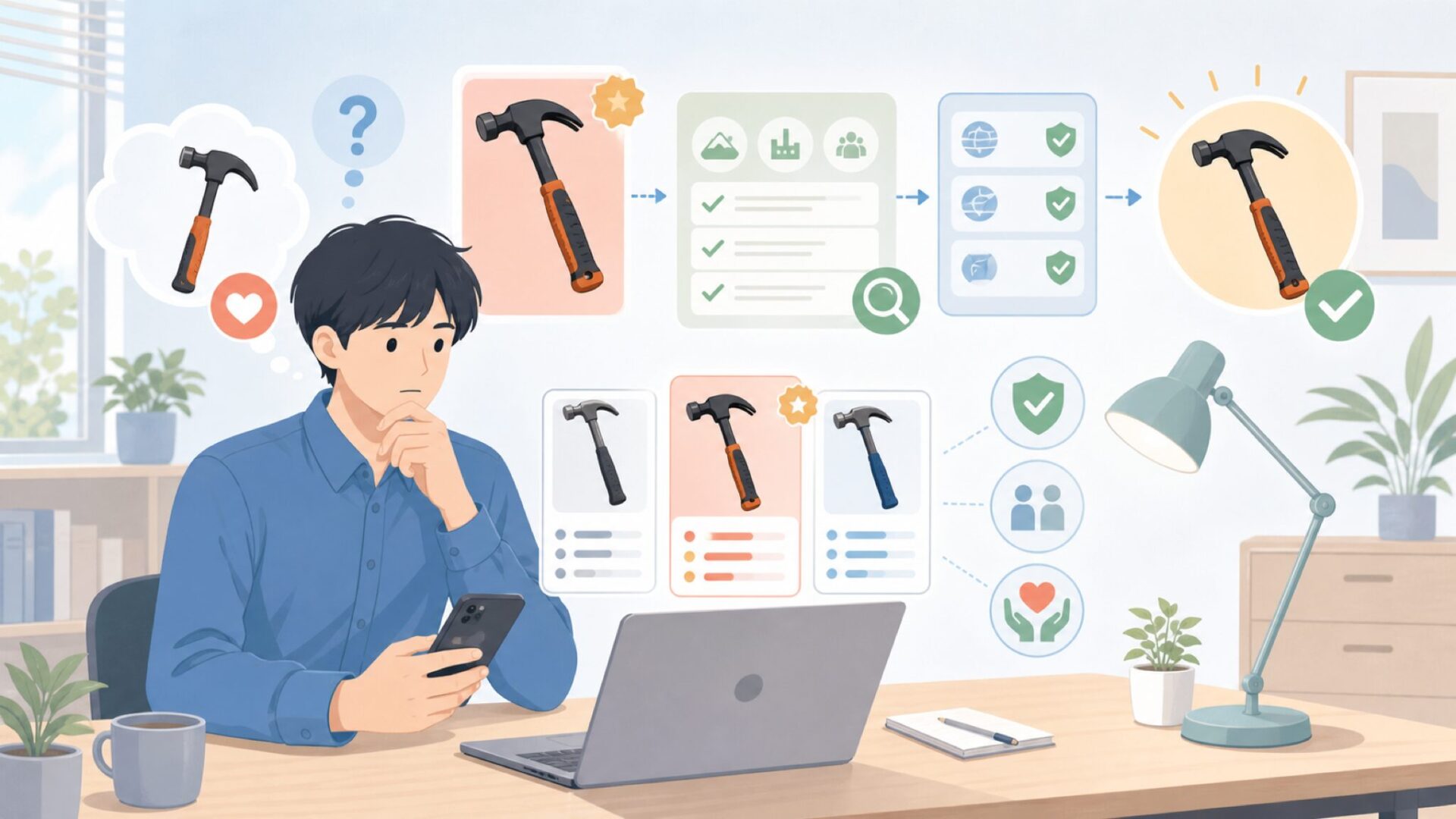 Dead On Toolsはどこの国のブランド?まず結論からお伝えしますを表すイラスト