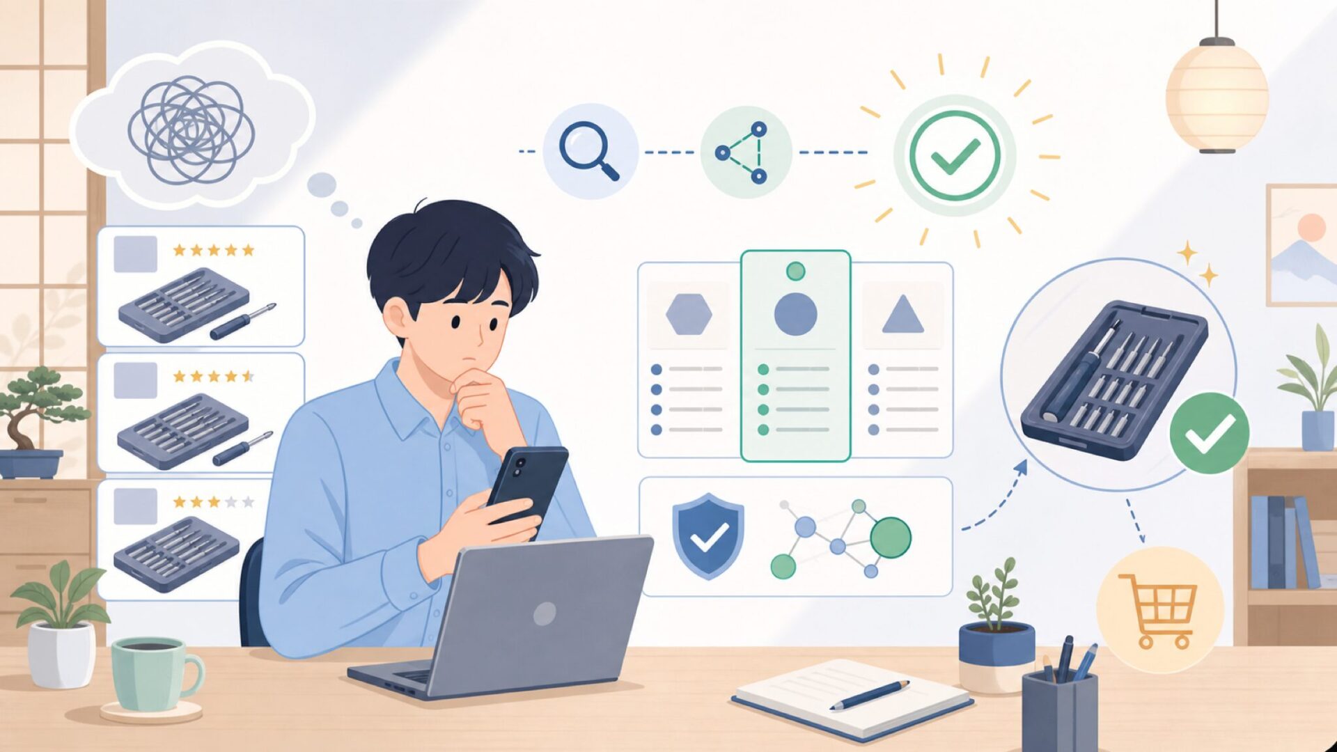 XOOLはどこの国のブランド？まず結論からお伝えしますを表すイラスト