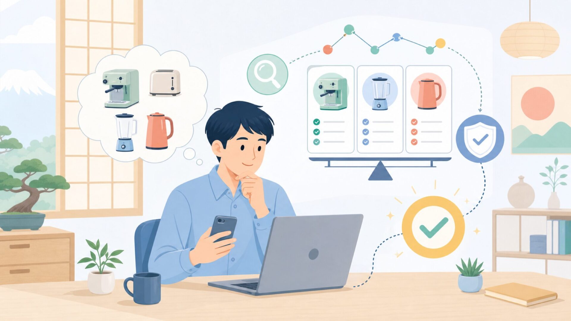 Sage Appliancesはどこの国?まず結論から整理しようを表すイラスト