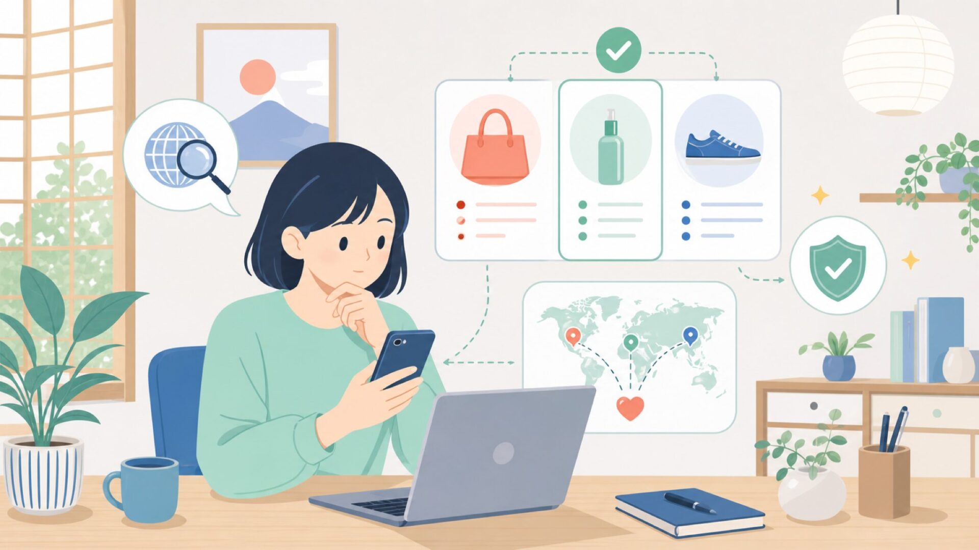 Khadasはどこの国のブランド？まず結論から確認しようを表すイラスト