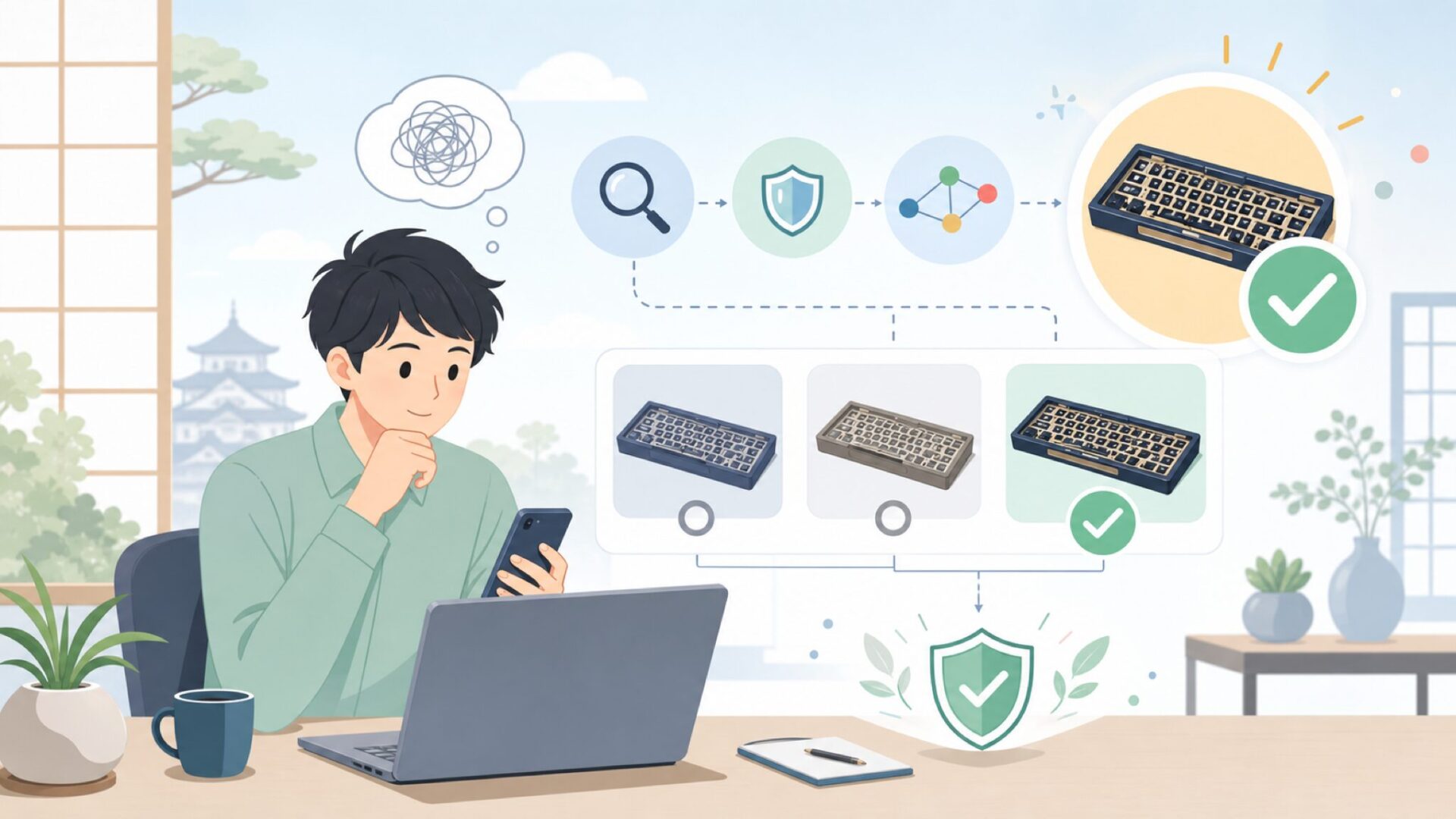 Wuque Studioはどこの国のブランド？まず結論から答えますを表すイラスト