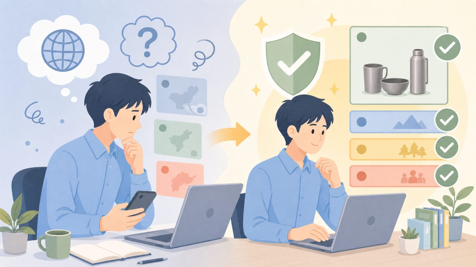 Keith Titaniumはどこの国のブランド？まず結論からを表すイラスト