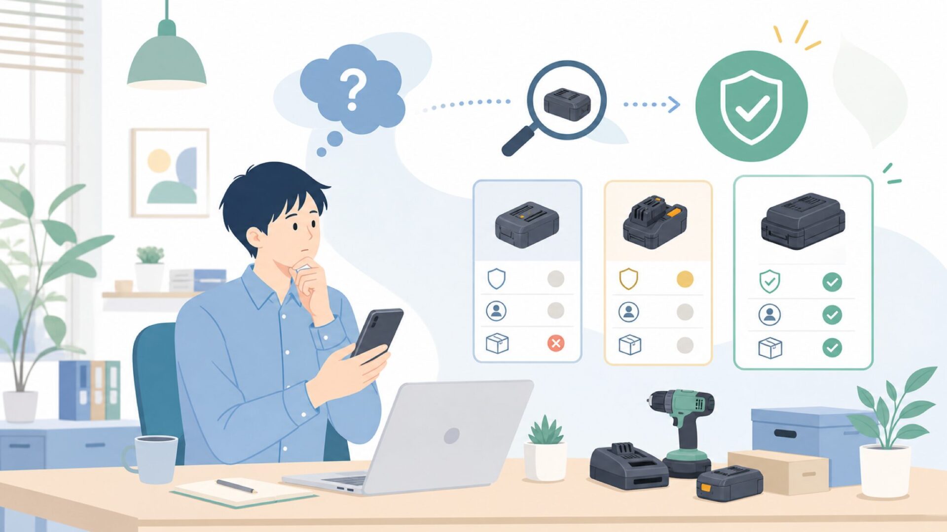 Makita Accessoriesはどこの国のブランド?まず結論から整理するを表すイラスト