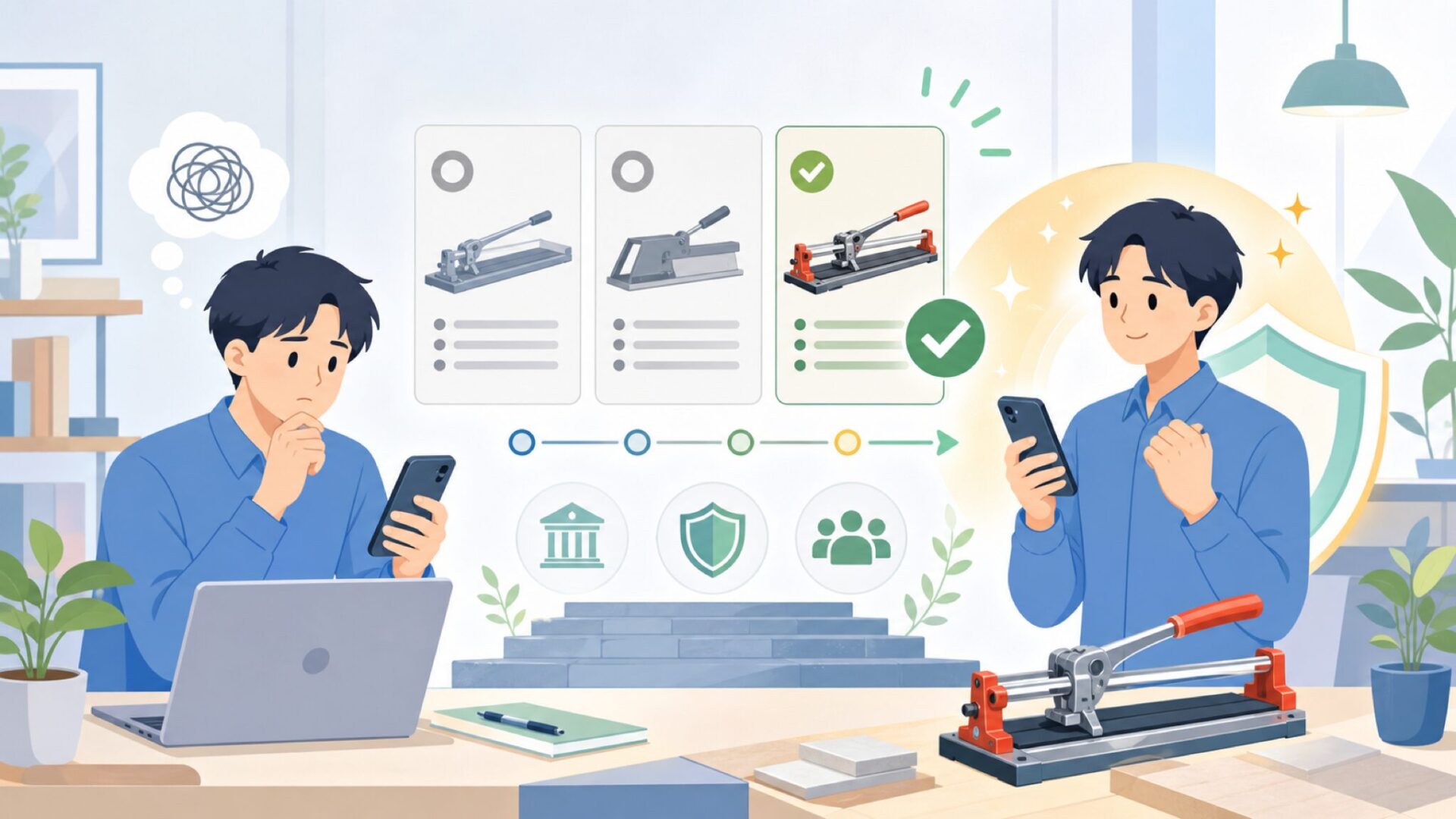 Montolitの歴史と信頼性 — 老舗専門メーカーの実績を表すイラスト