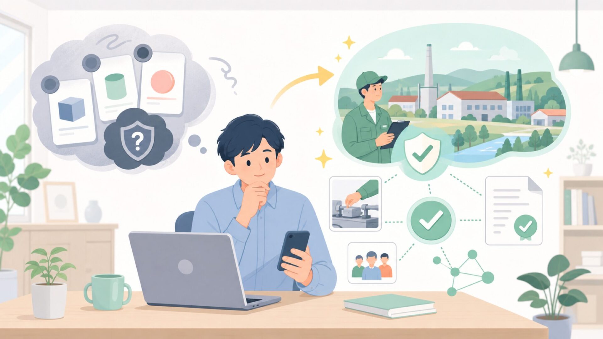 ハンガリーの現場が育てた、本物の実績と信頼を表すイラスト