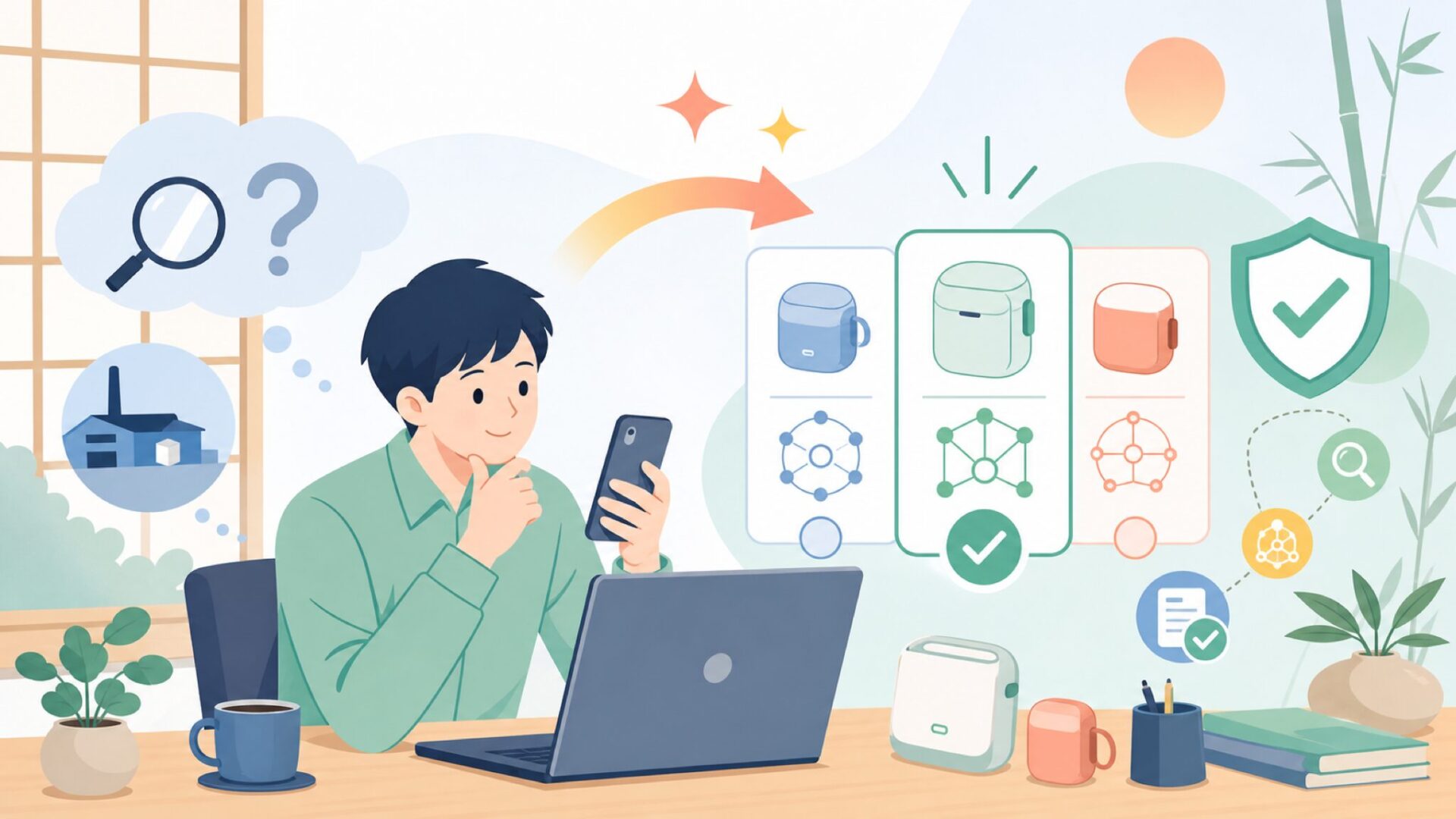 Niimbotの正体——どこの国の、どんな会社なのかを表すイラスト