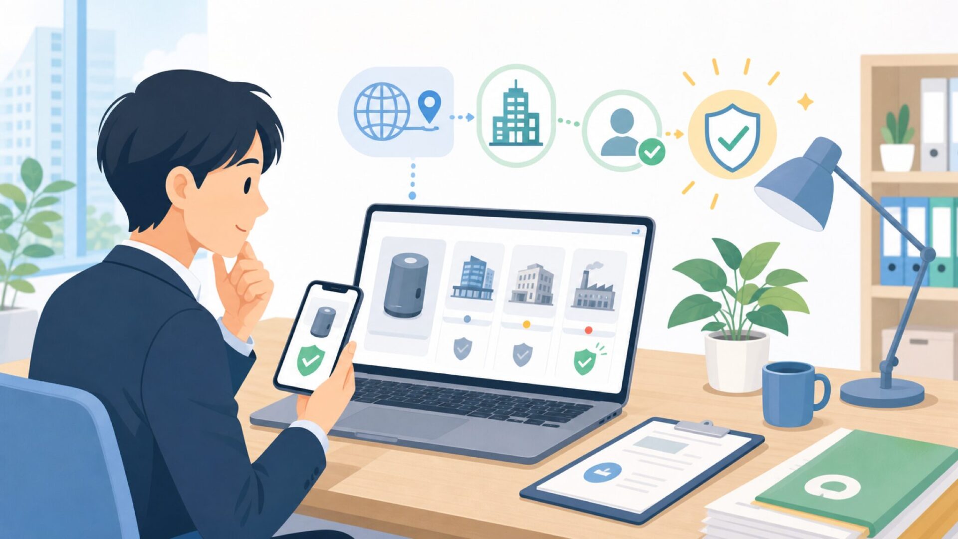 ORSKEY（オースキー）はどこの国のブランド？運営会社の正体を最短で確認を表すイラスト