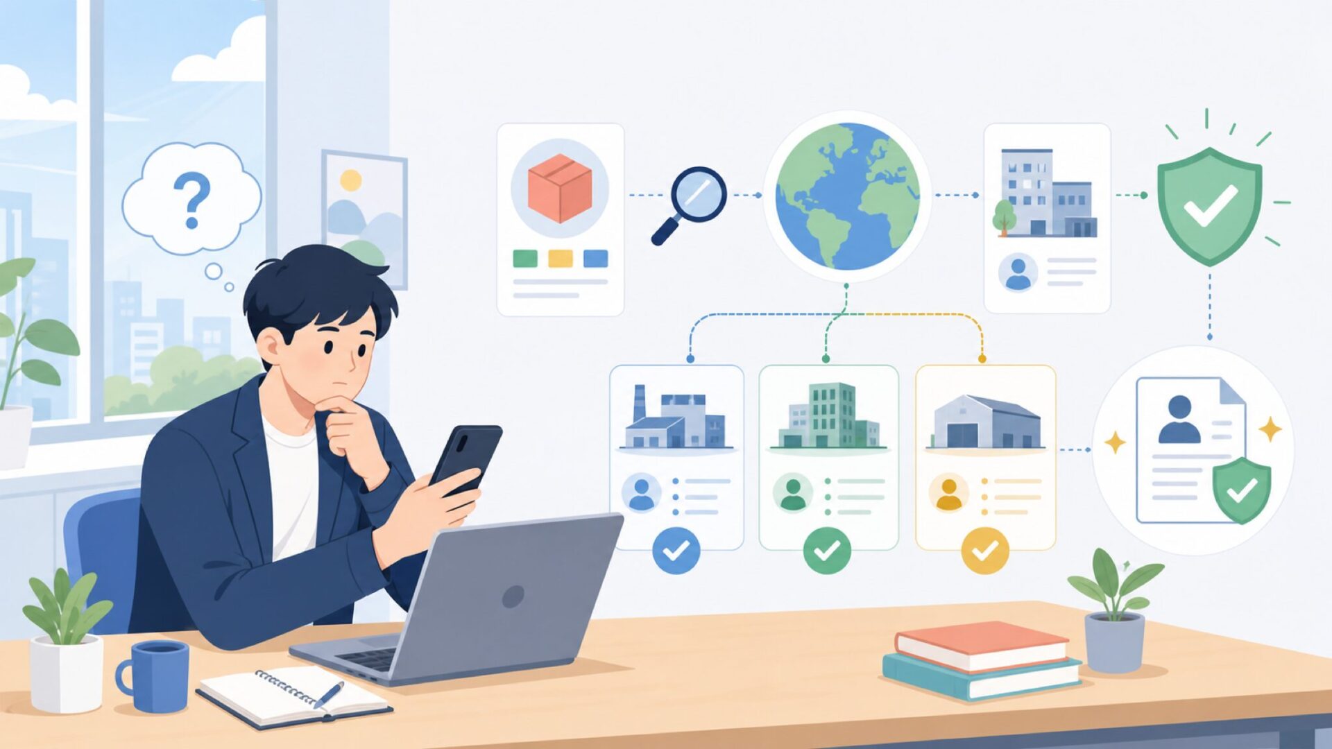 MOESはどこの国のブランド？運営会社と出自の正体を表すイラスト