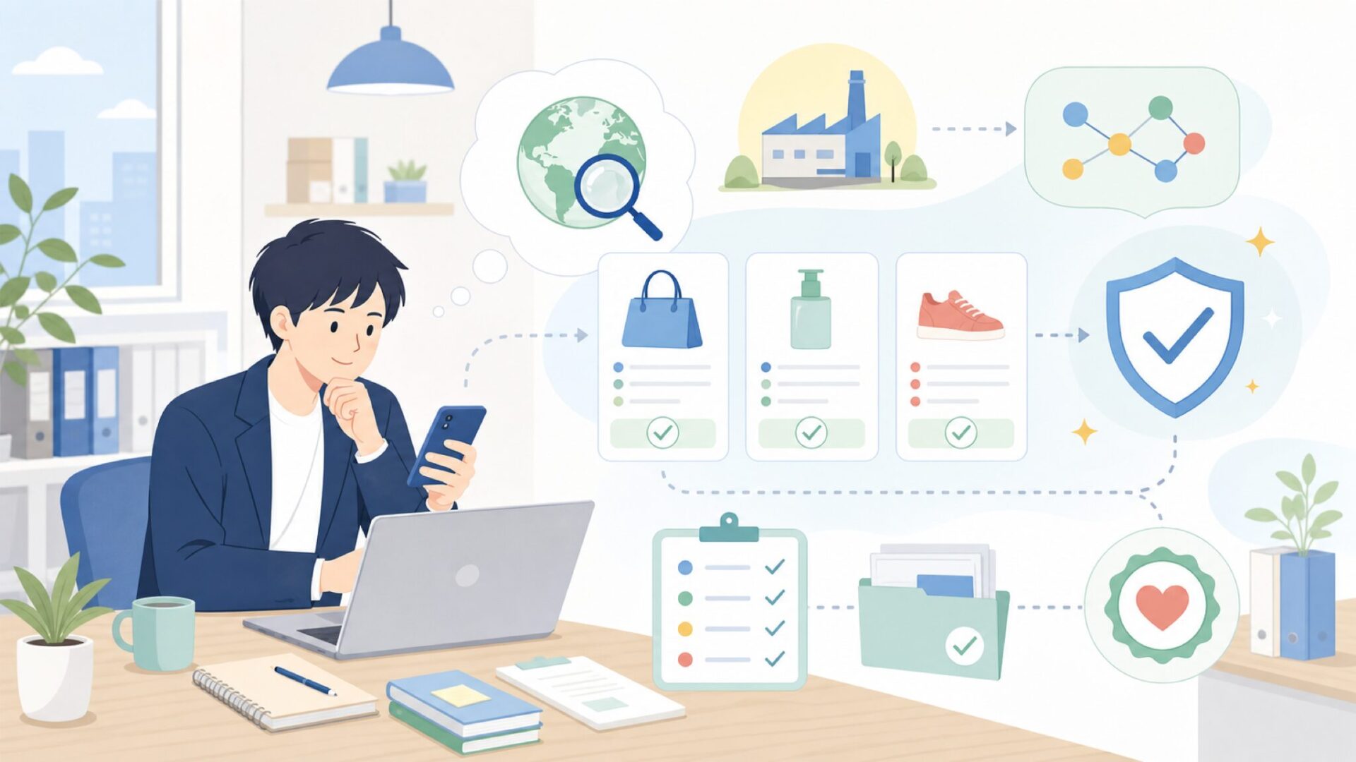 Zemismartはどこの国のメーカー？ブランドの正体と企業背景を表すイラスト
