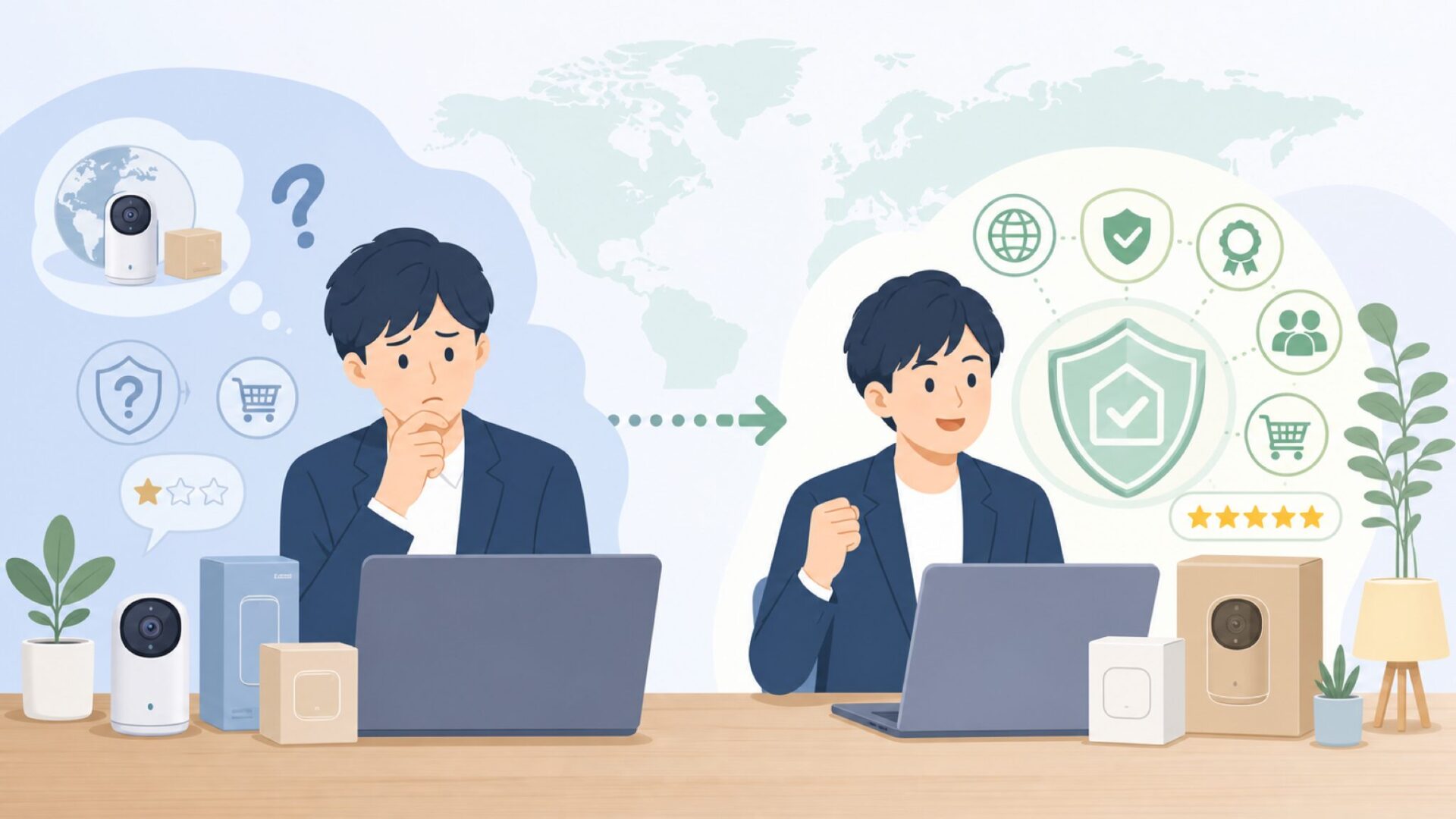 よくある質問を表すイラスト
