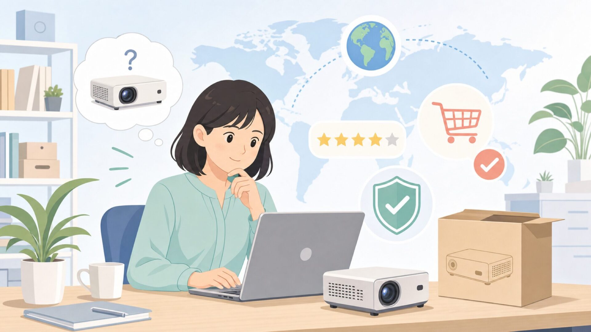 よくある質問を表すイラスト