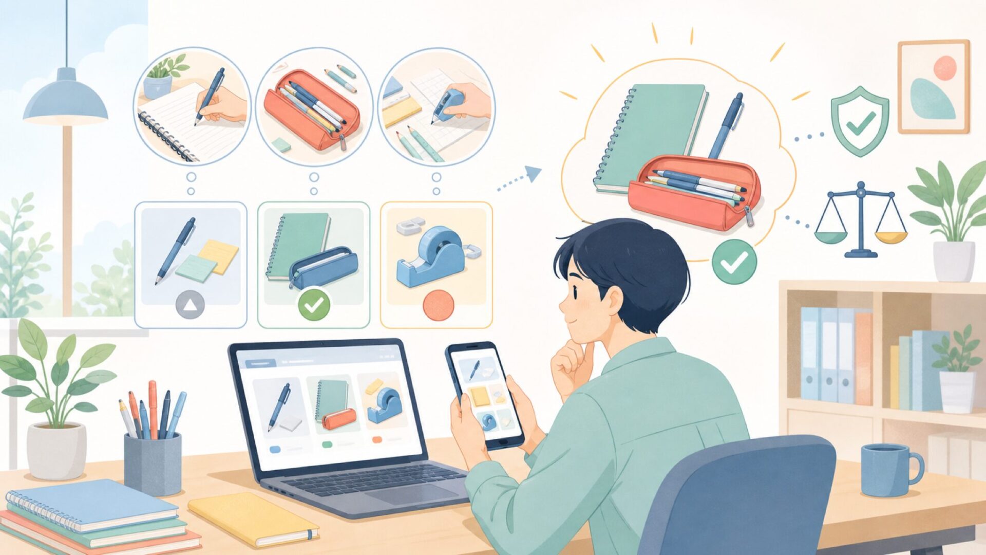 Mapedはこんな人に向いている――選ぶべきシーンを整理を表すイラスト