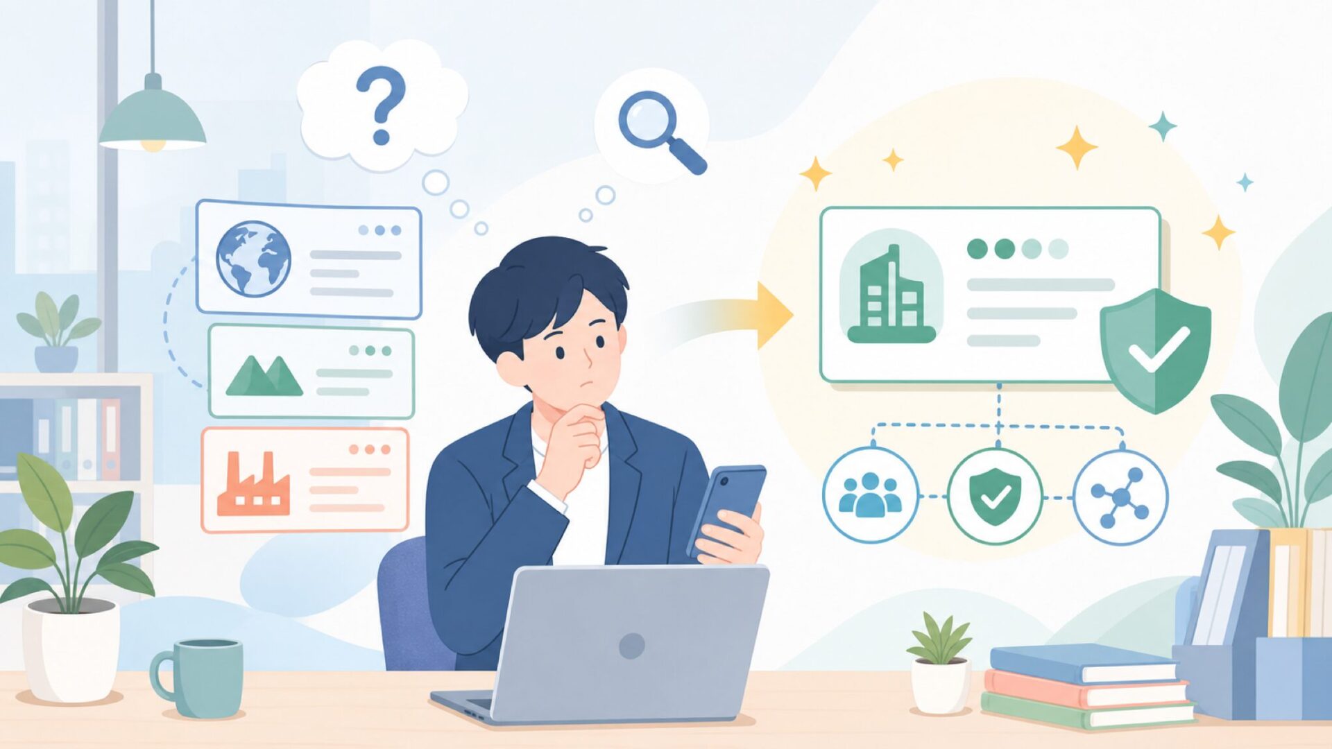 Fanvilはどこの国の会社?結論と企業プロフィールを表すイラスト