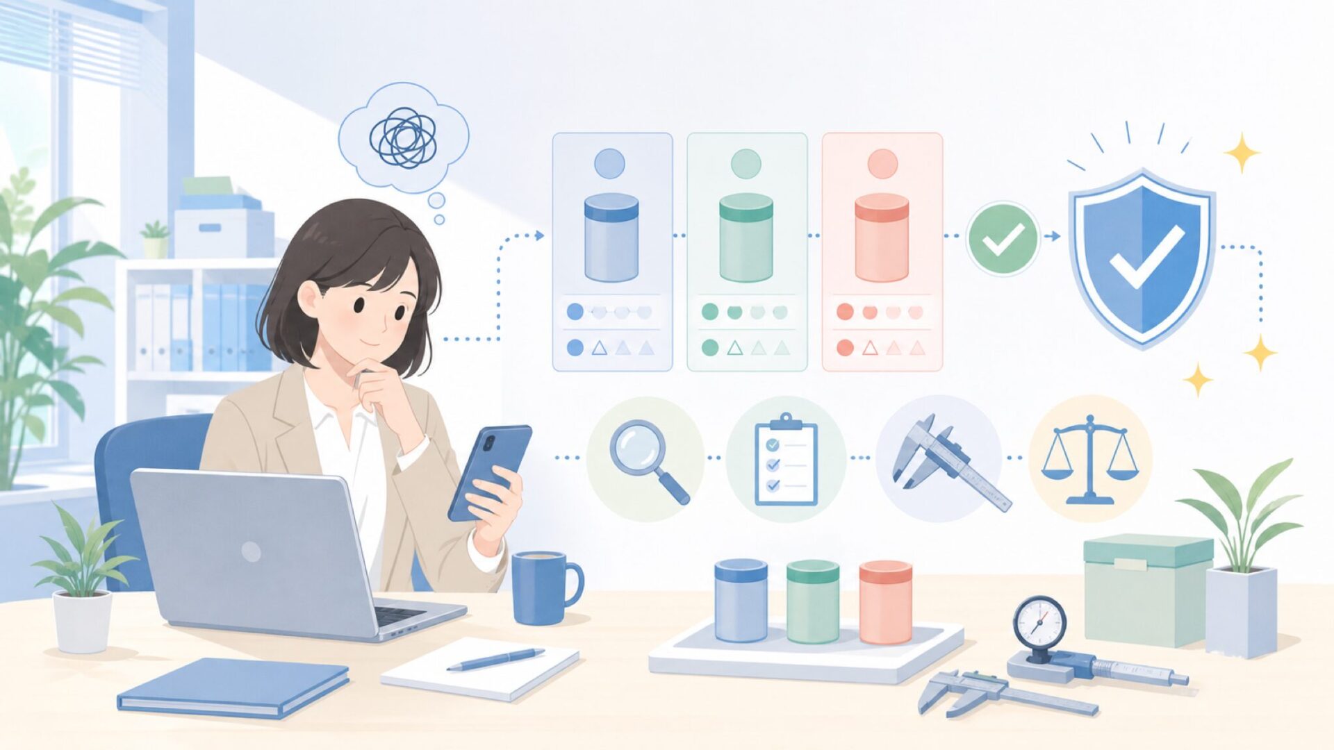 Kesonの品質は信頼できる?プロ現場での評価を表すイラスト