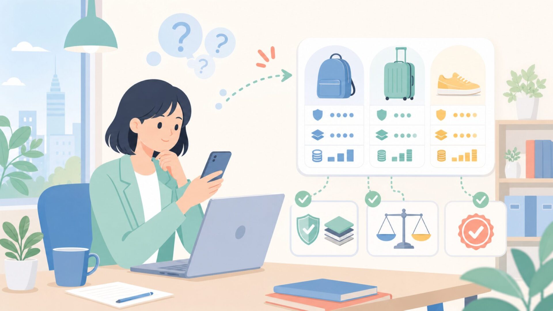 Solo New York の品質・耐久性・価格帯はどのくらい?を表すイラスト