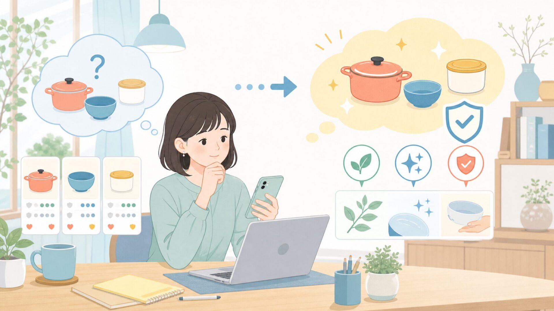 OTOTOの品質と安全性 — かわいいだけじゃない実力を表すイラスト