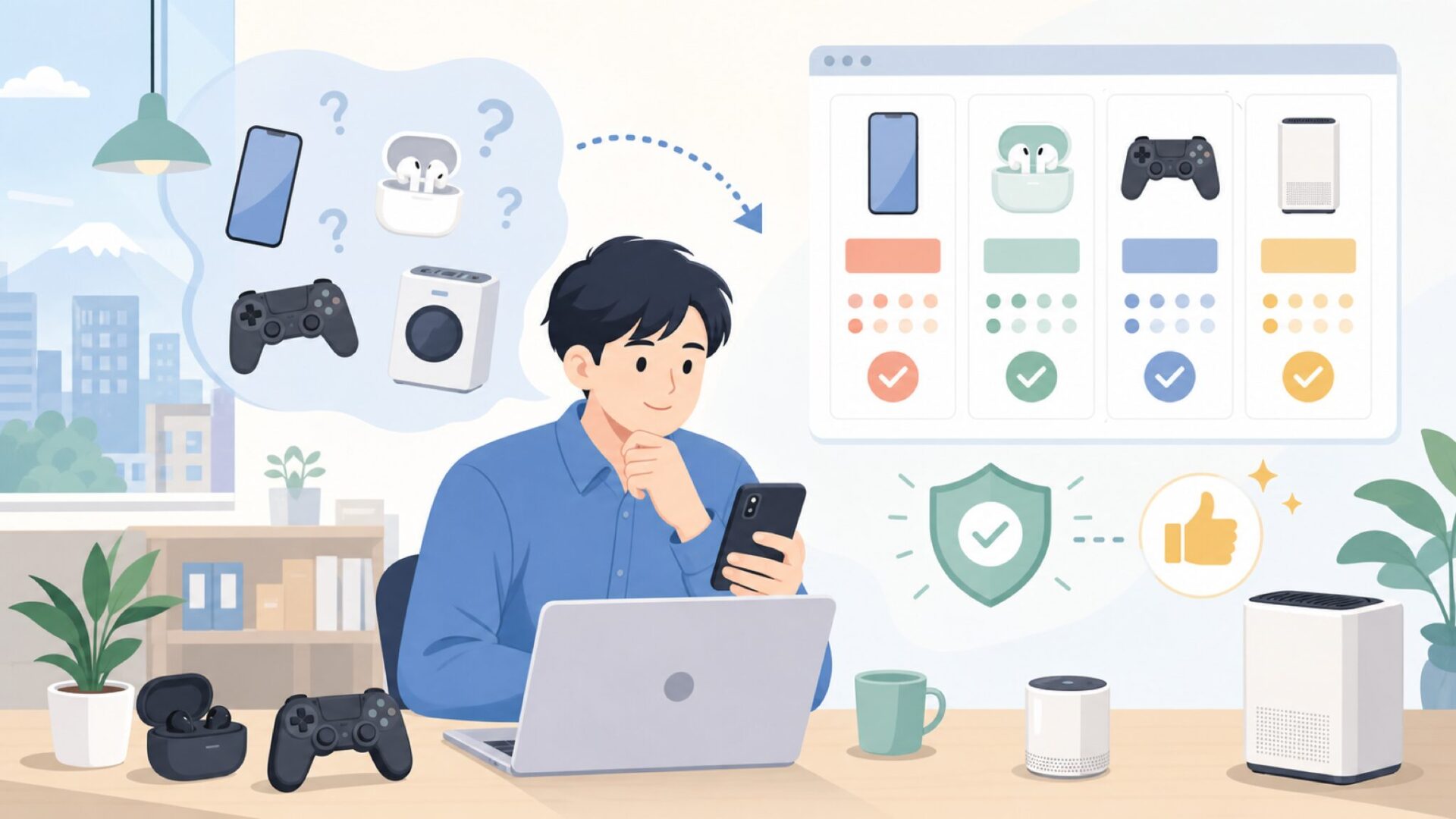 「中国製＝品質が心配」は本当に正しいのか？を表すイラスト