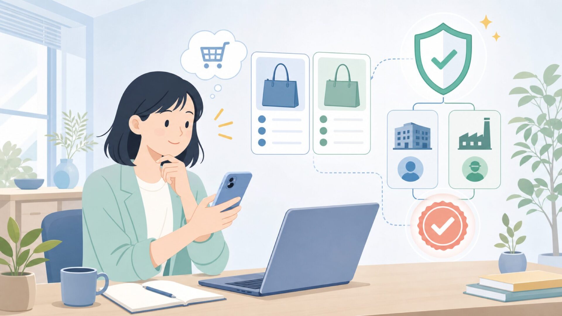 XVXはどこの国のブランド？運営元と生産国をまず断定を表すイラスト