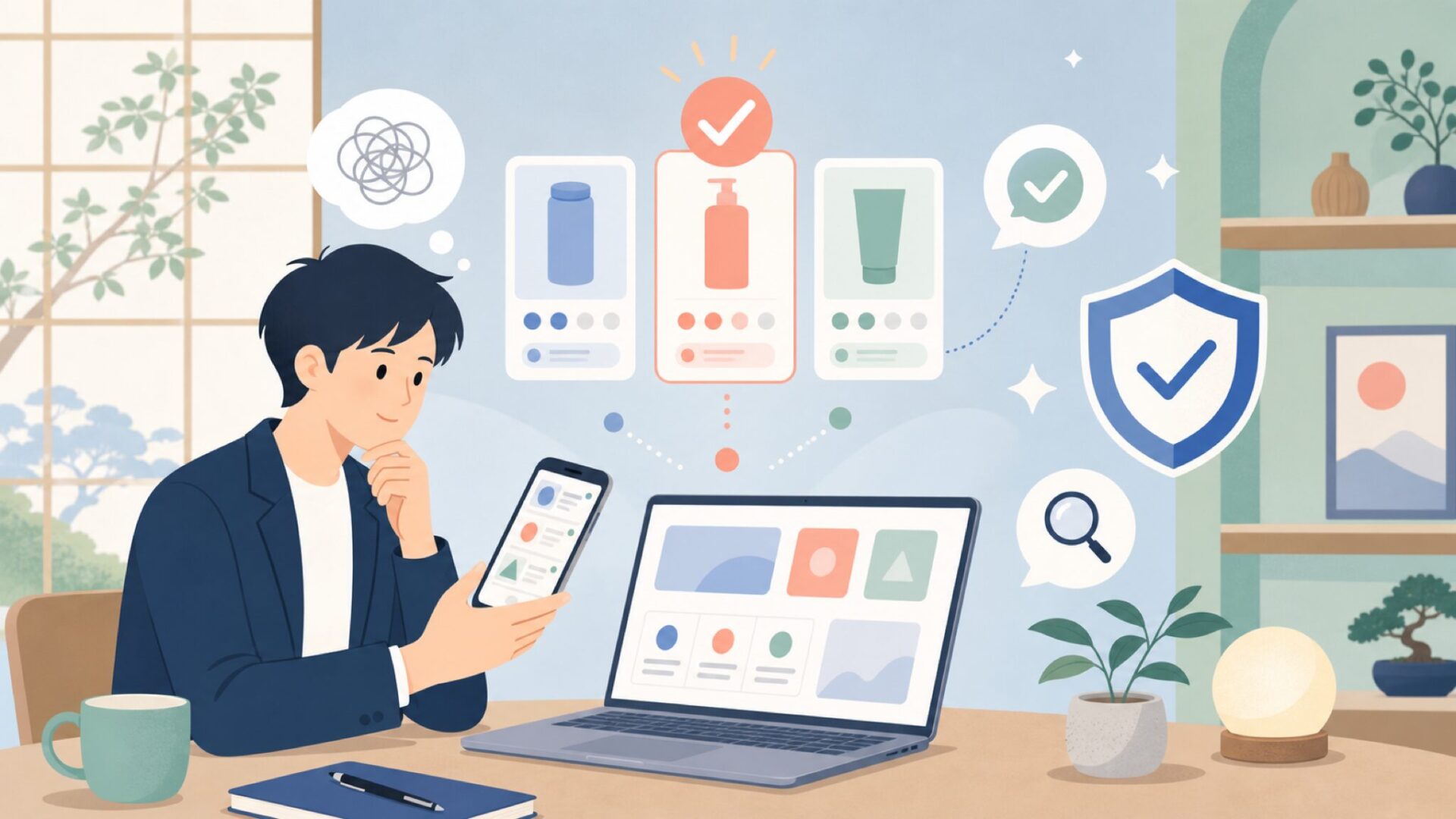 KeepHiFiはどこの国のブランド？運営元と販売実体をはっきり解説を表すイラスト