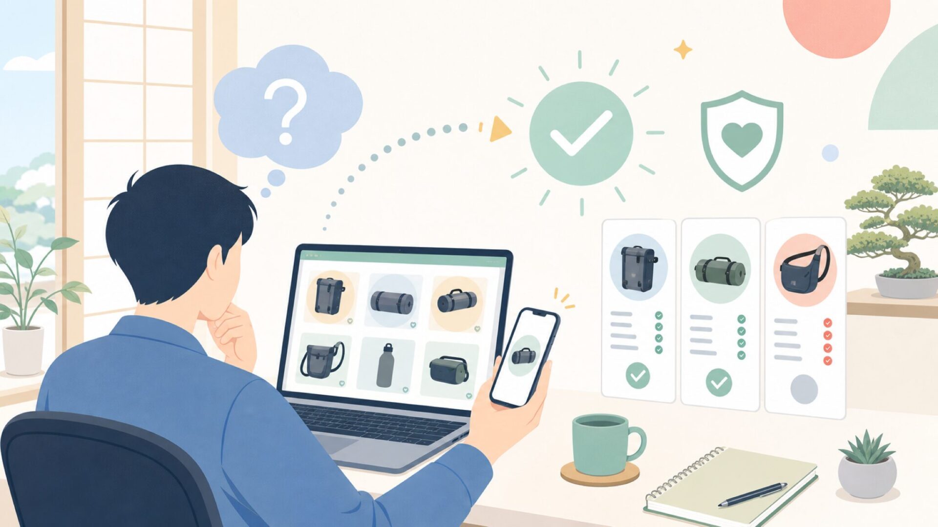 Rhinowalkはどこの国？まず知っておきたい結論を表すイラスト