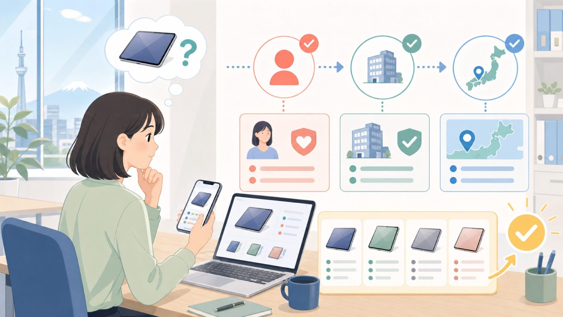 XuanPadはどこの国のブランド?運営会社と拠点をまず確認を表すイラスト