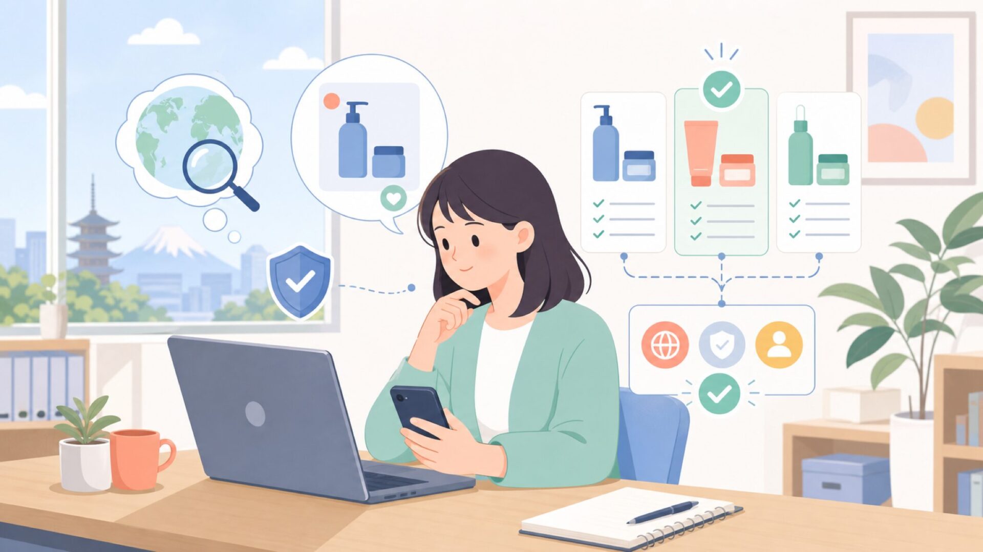 Airversaはどこの国のブランド？まず知っておきたい基本情報を表すイラスト