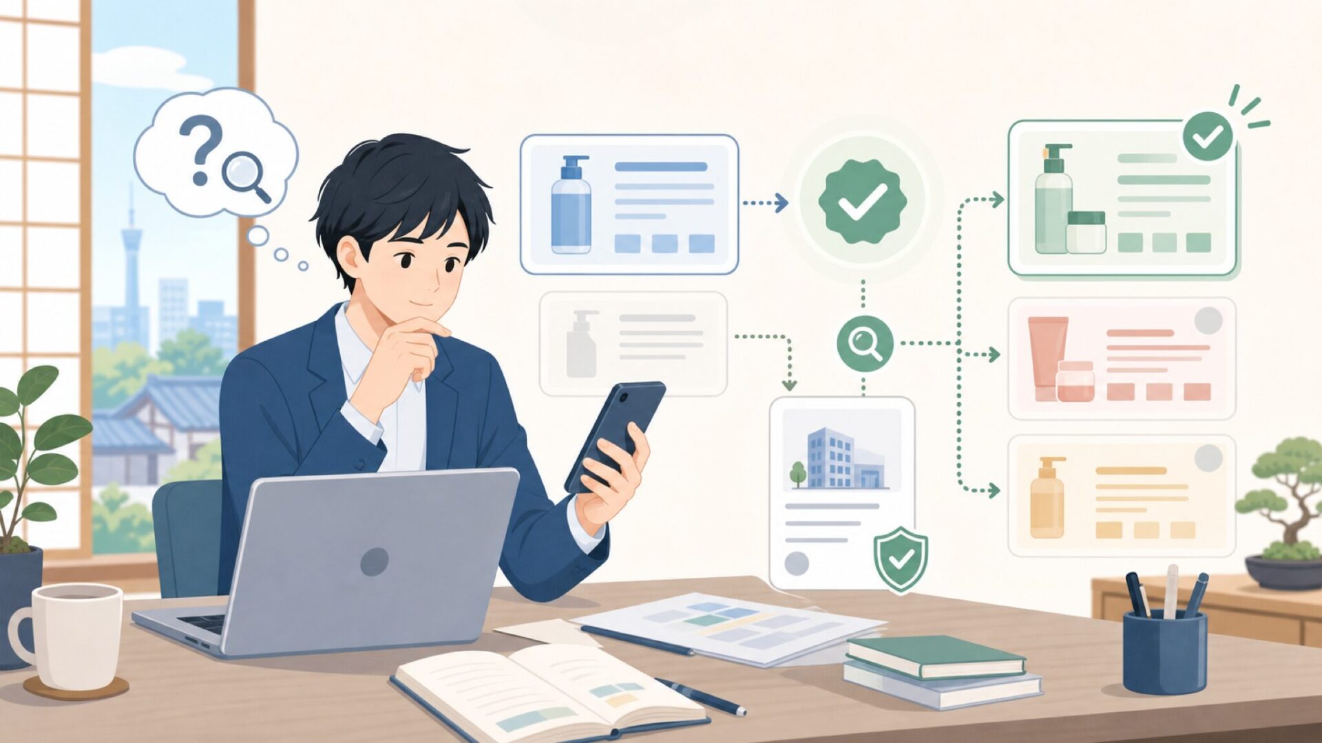 Acebeamはどこの国のメーカー？国籍と本社の実態を表すイラスト