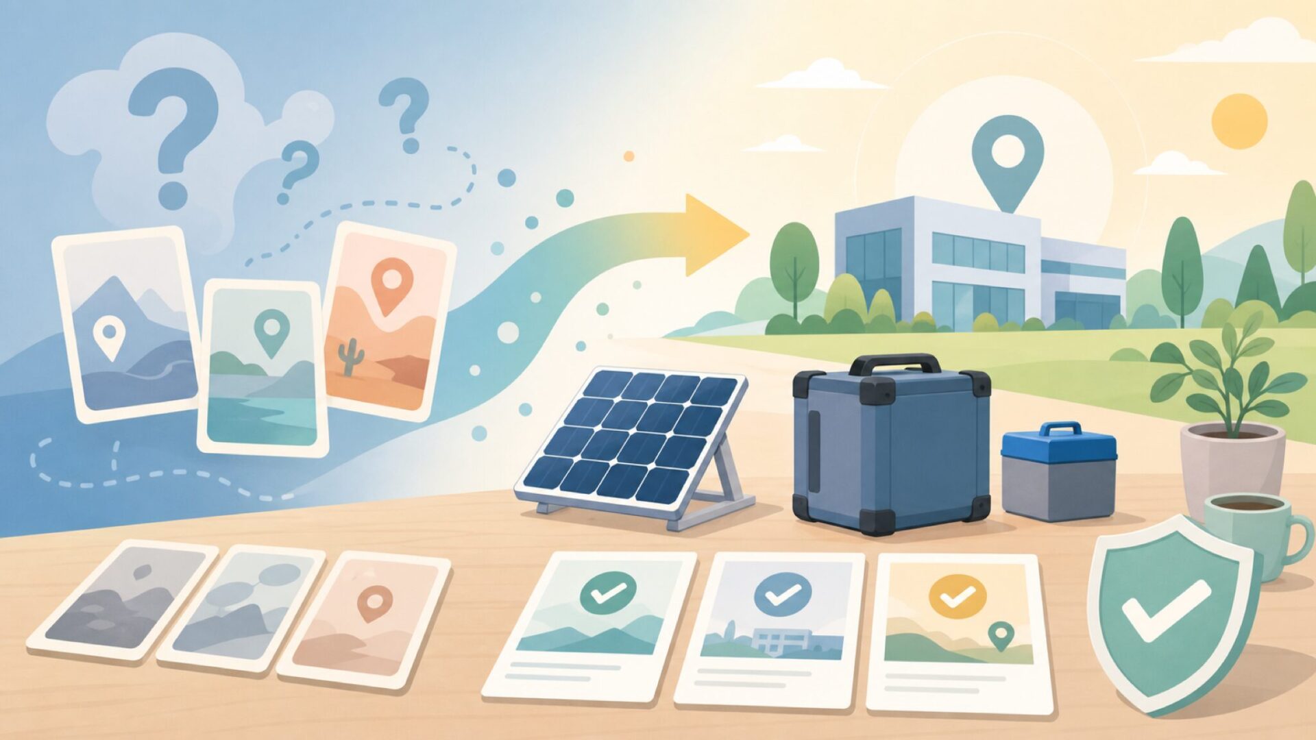 Victron Energyはどこの国のメーカー？（本社と創業地）を表すイラスト