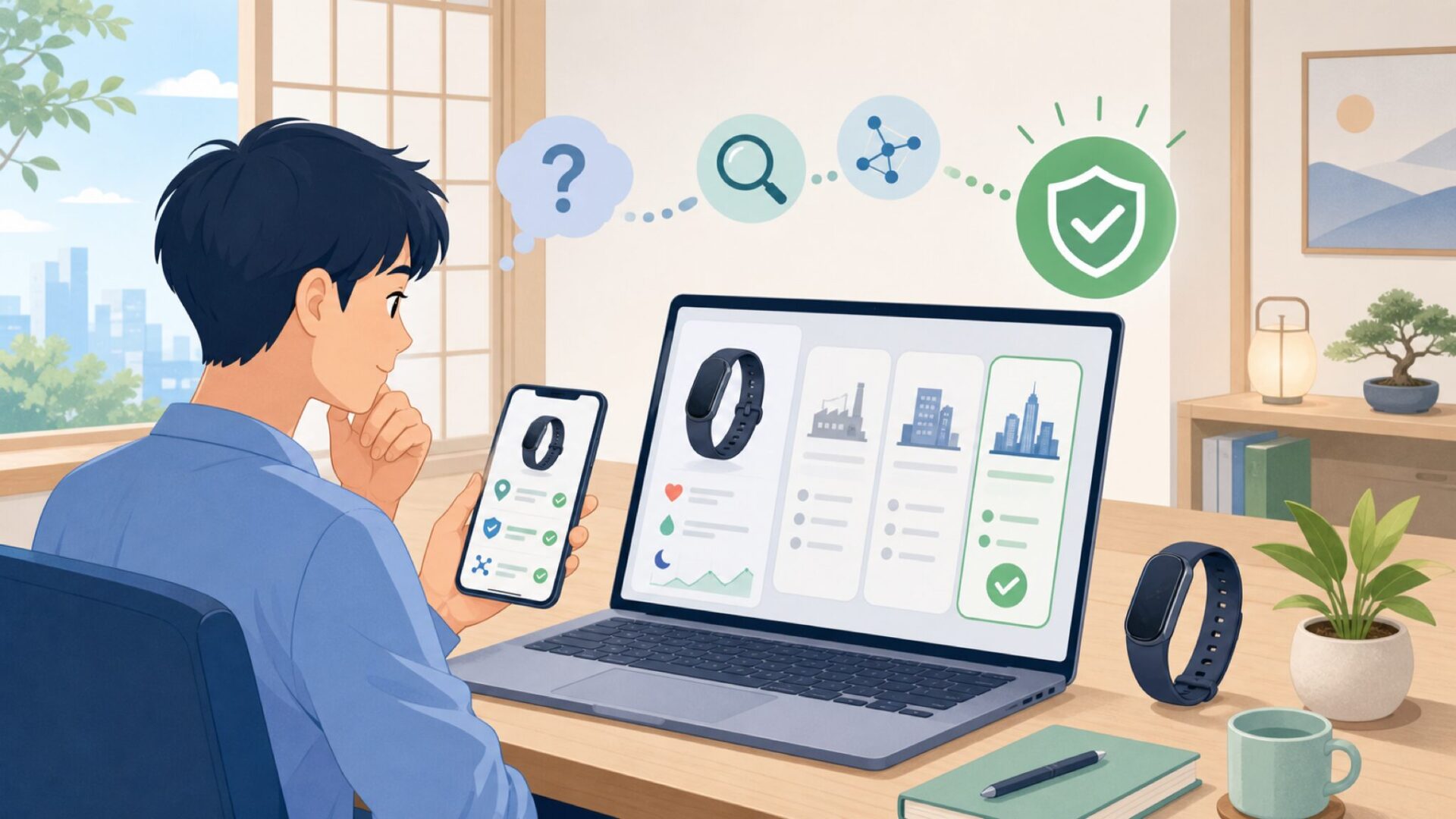 Letsfitはどこの国のブランドかを表すイラスト