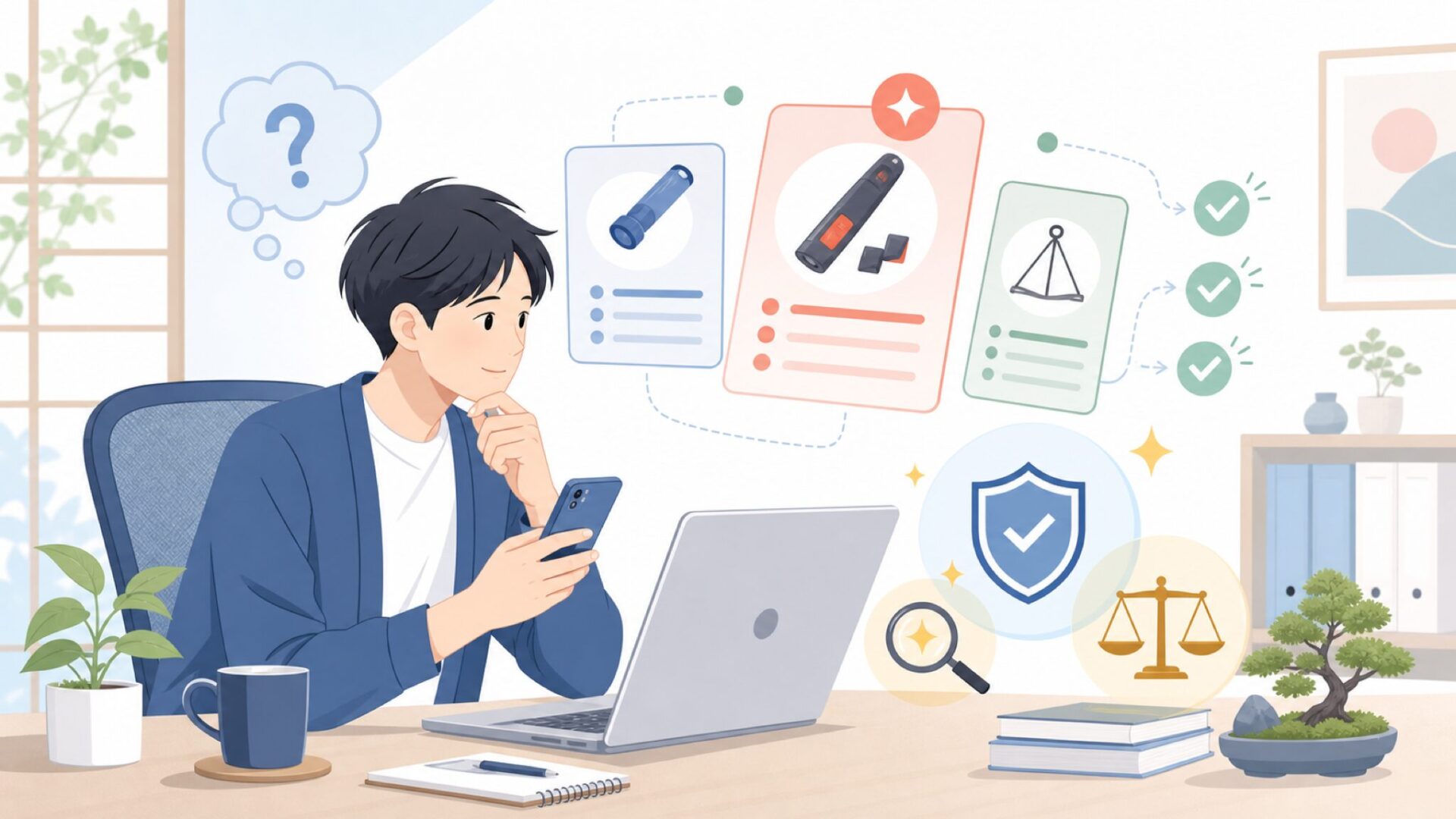 TopTesとはどんなブランドかを表すイラスト