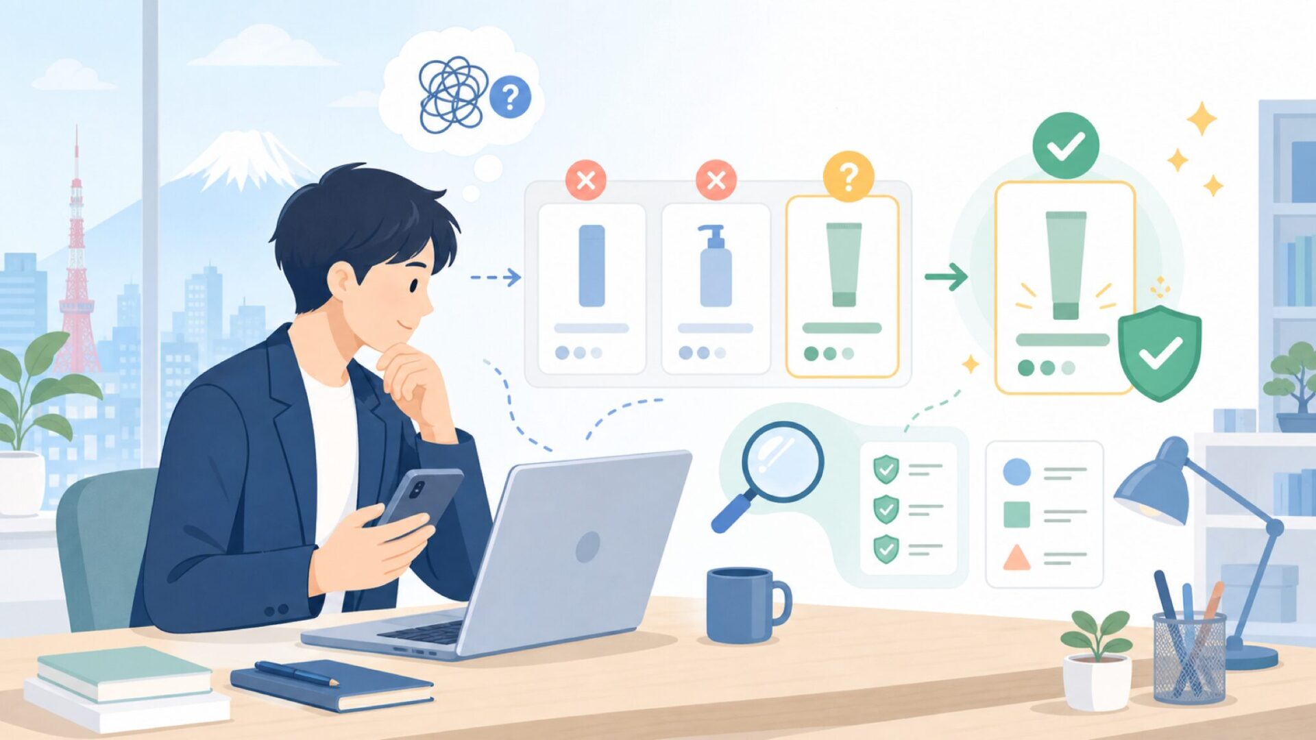 「Kethvoz」で検索したあなたへ——正式名称はKEBOZ（ケボズ）を表すイラスト