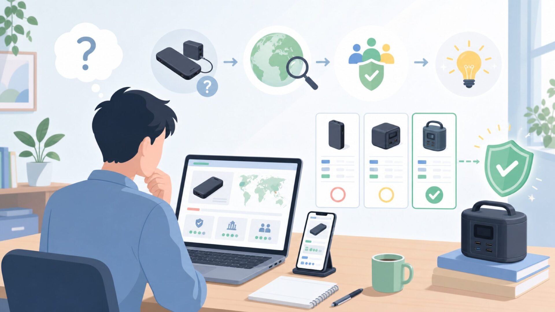 Ampeakはどこの国のブランドか — 素性をはっきりさせますを表すイラスト